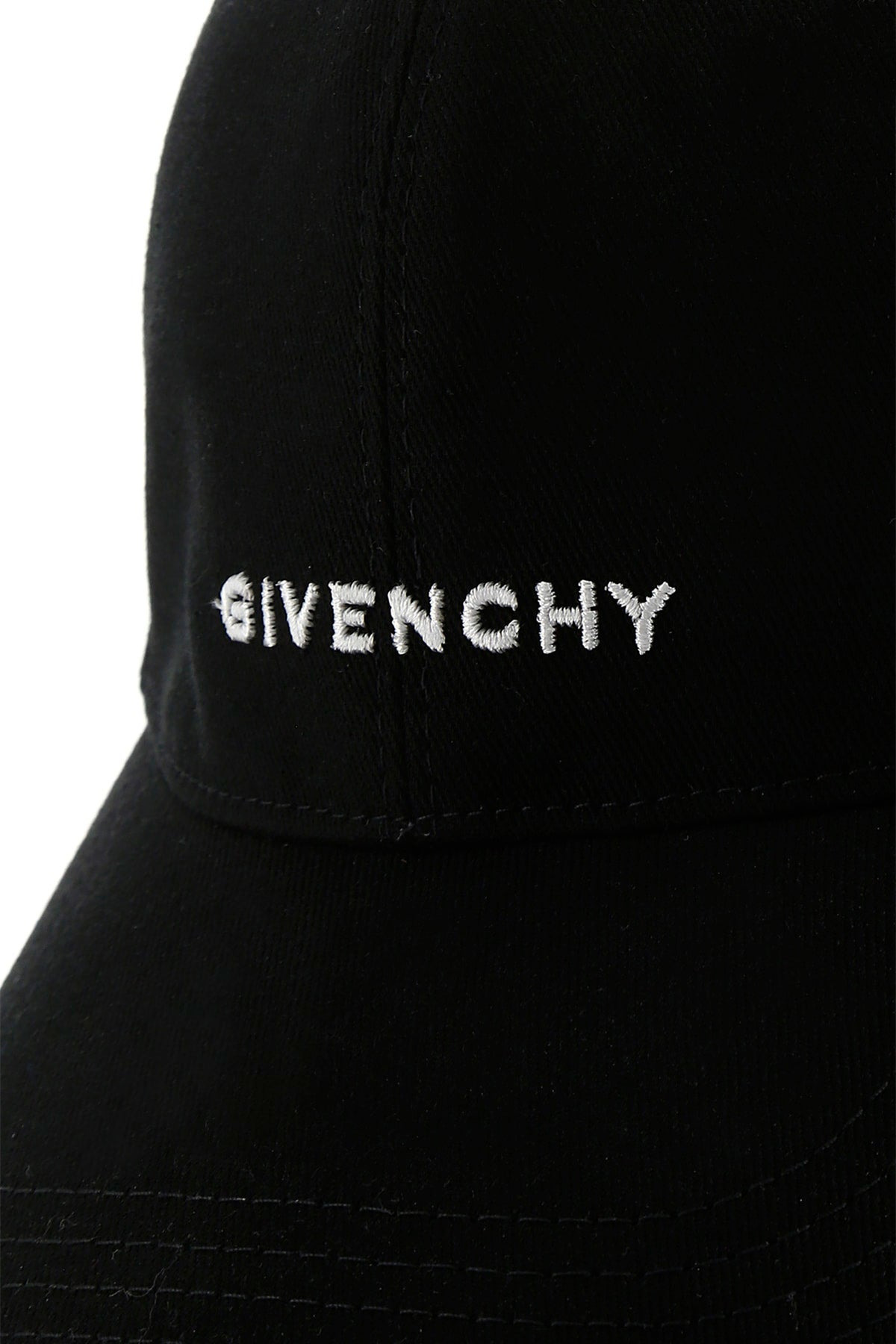 Black cotton baseball cap - 4
