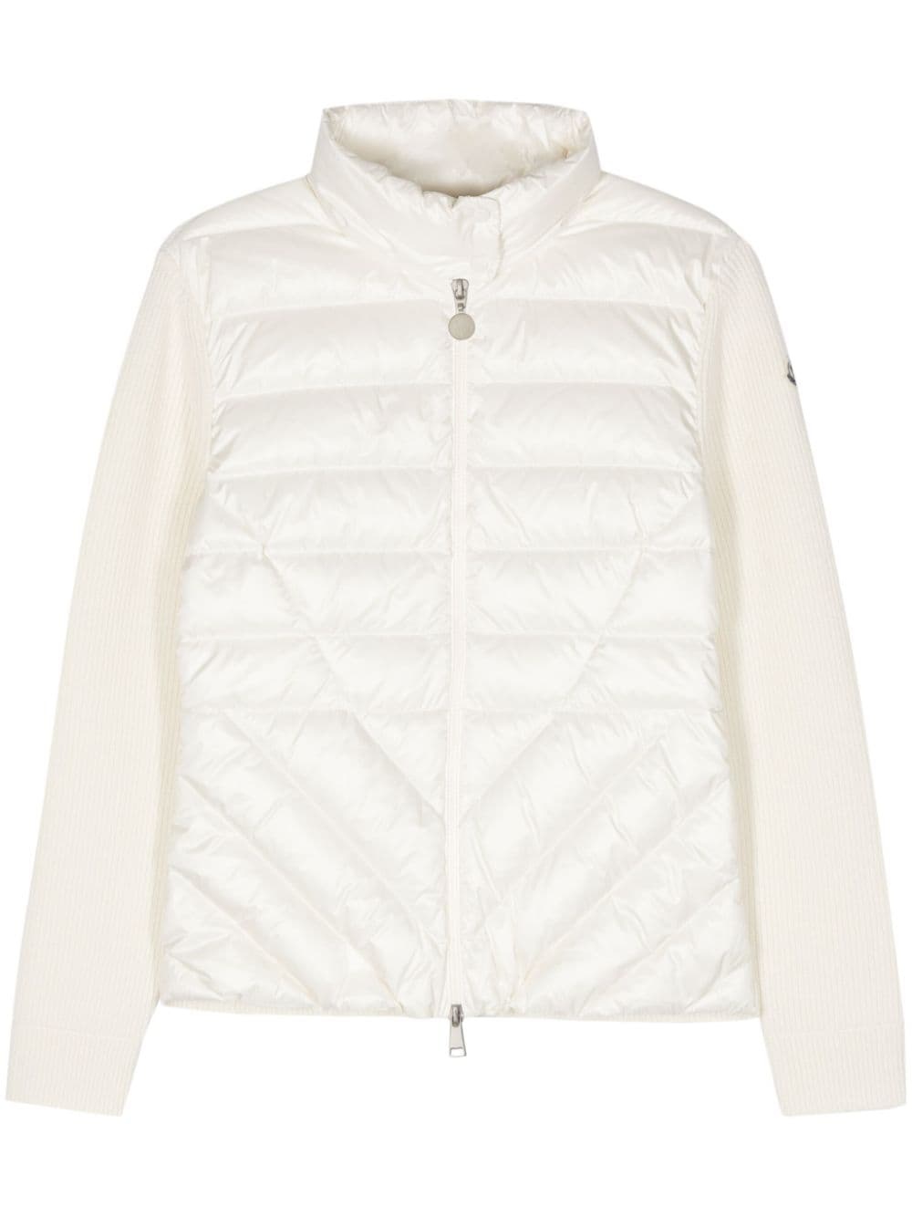 padded wool jacket - 1
