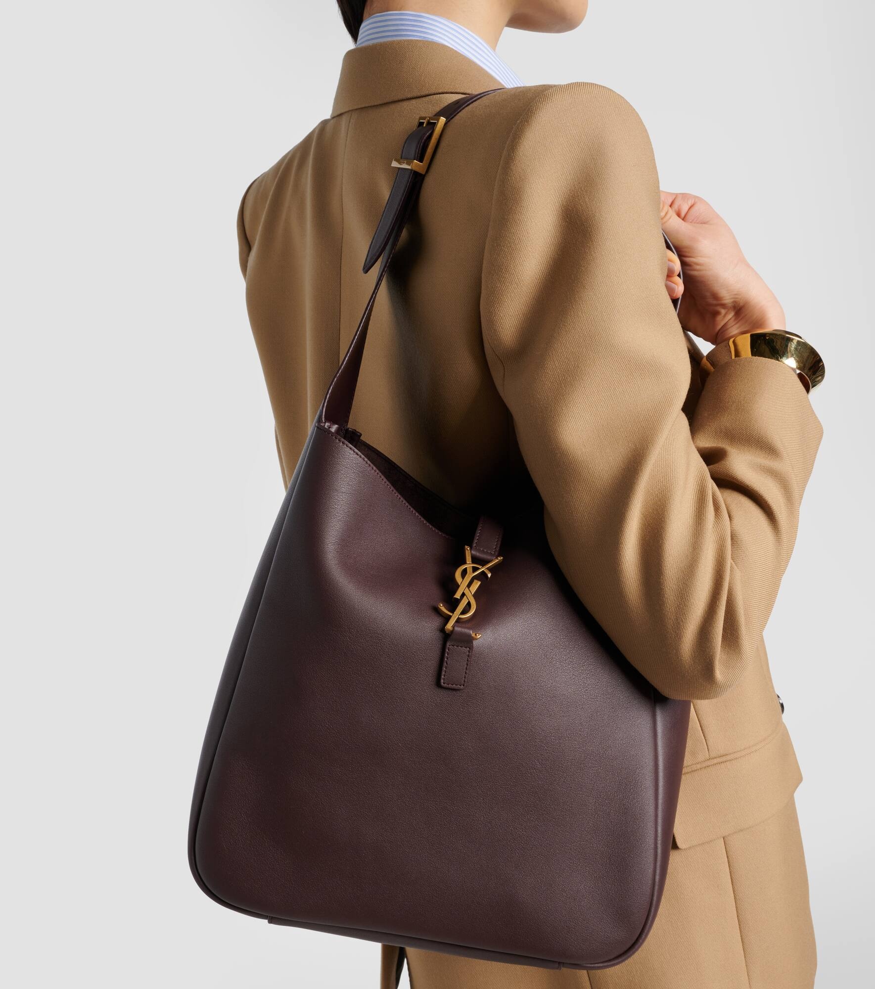 Le 5 à 7 Large leather shoulder bag - 2