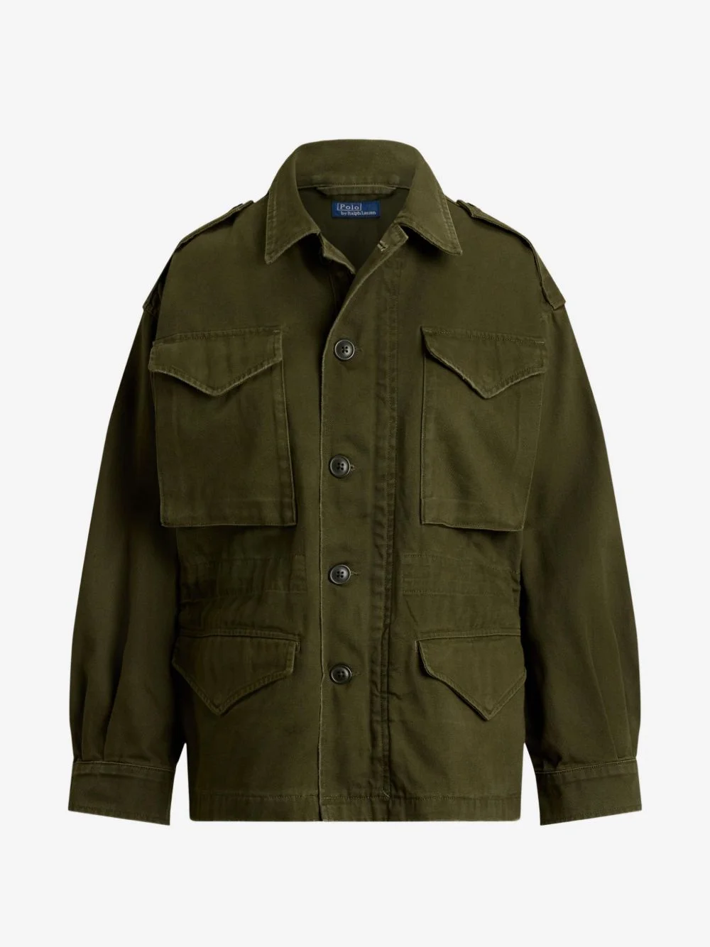 cropped field jacket - 1