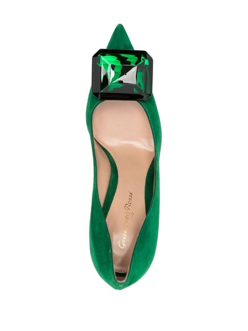 Jaipur maxi-gemstone pumps - 4