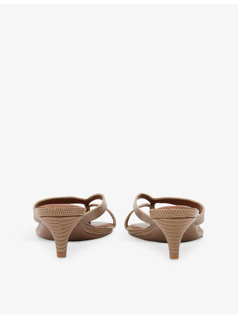 REISS Mia Leather Heeled Sandals outlook