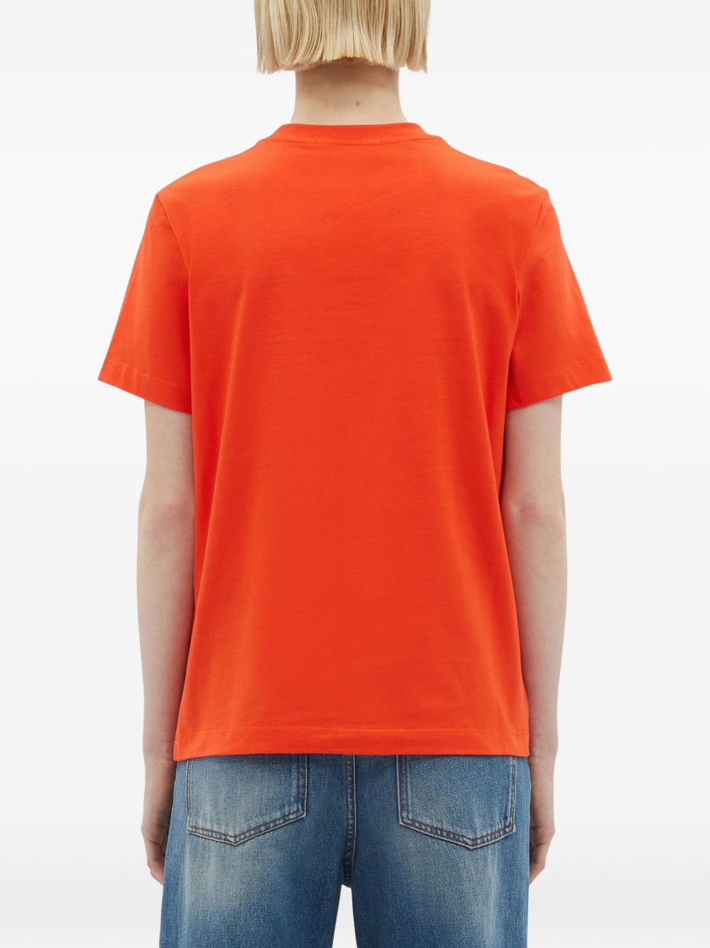 logo-print cotton t-shirt - 4