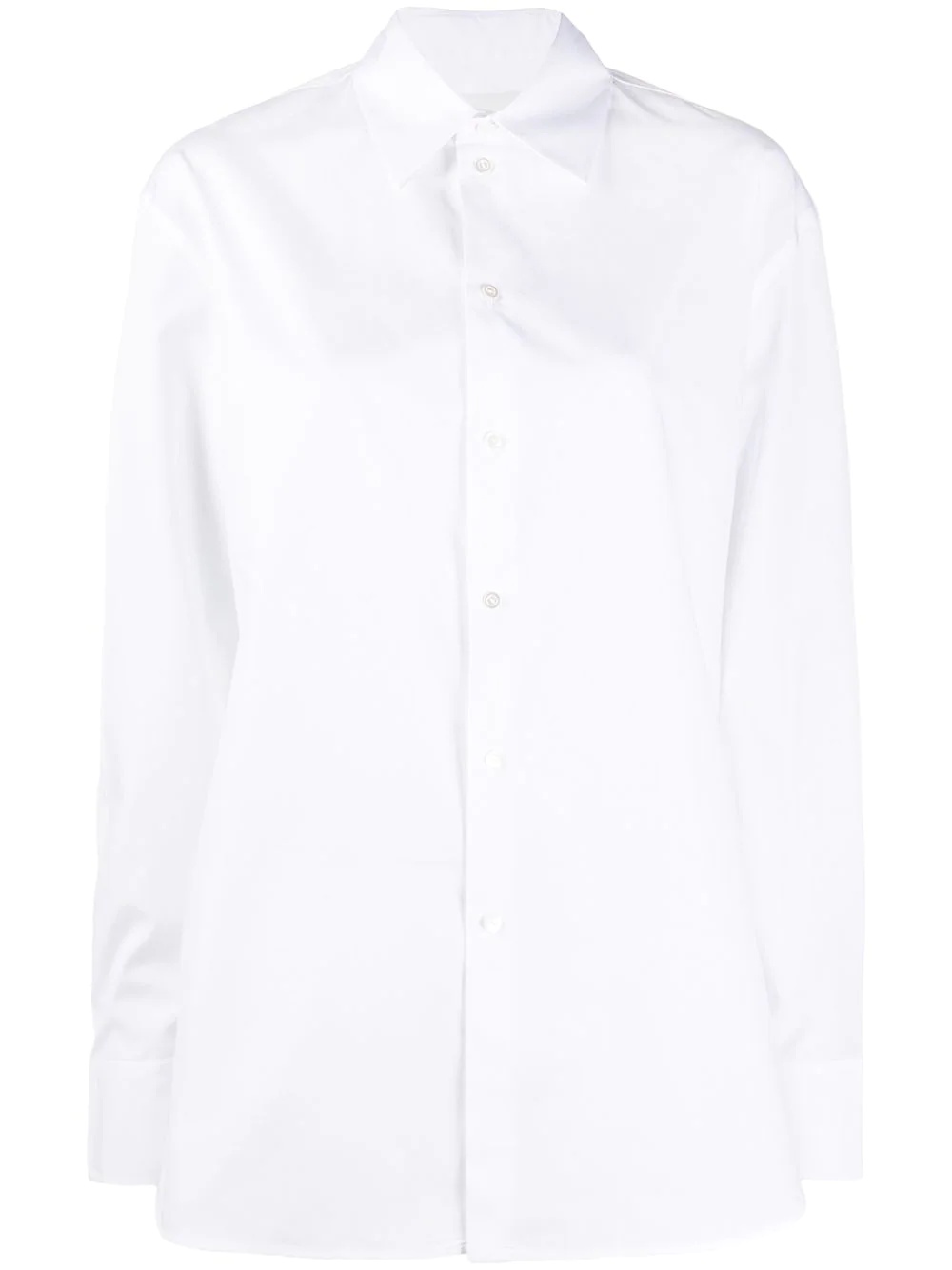 button-up poplin shirt - 1