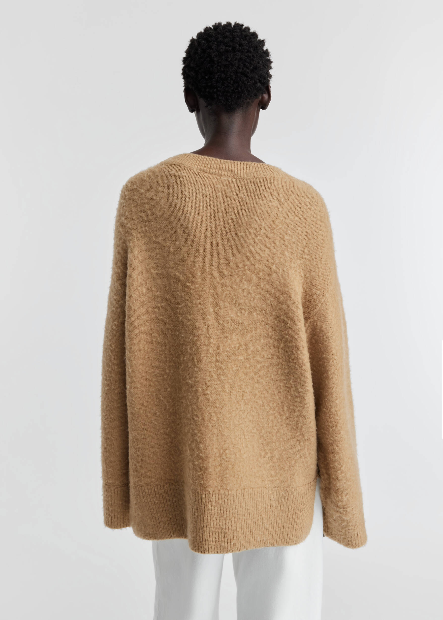 Rain V-neck Sweater - 3