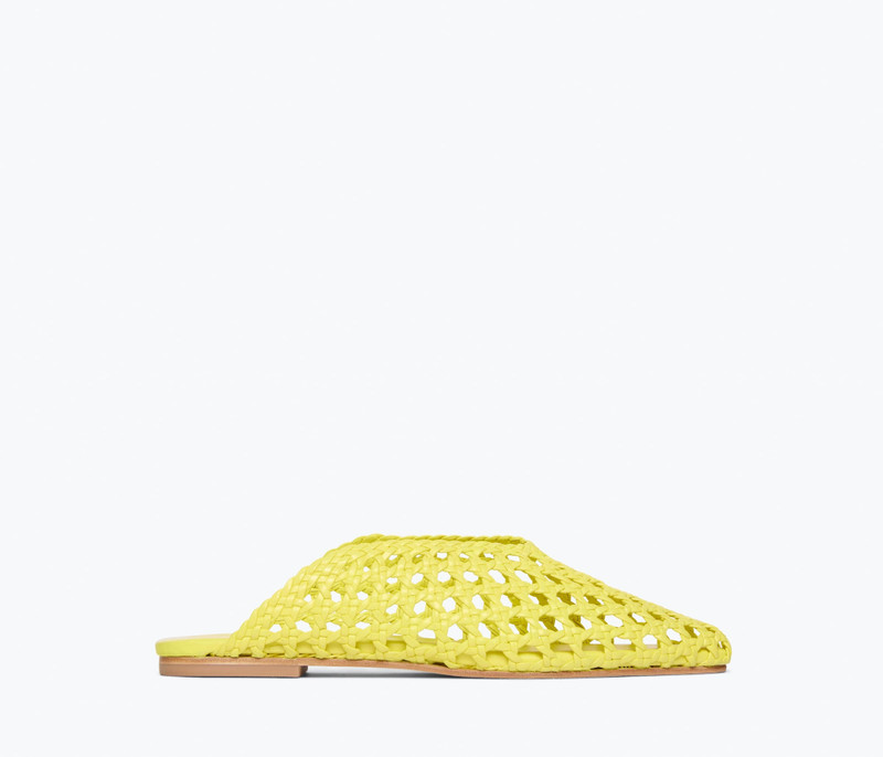 ETTA WOVEN ANKLE LACE-UP FLAT 6