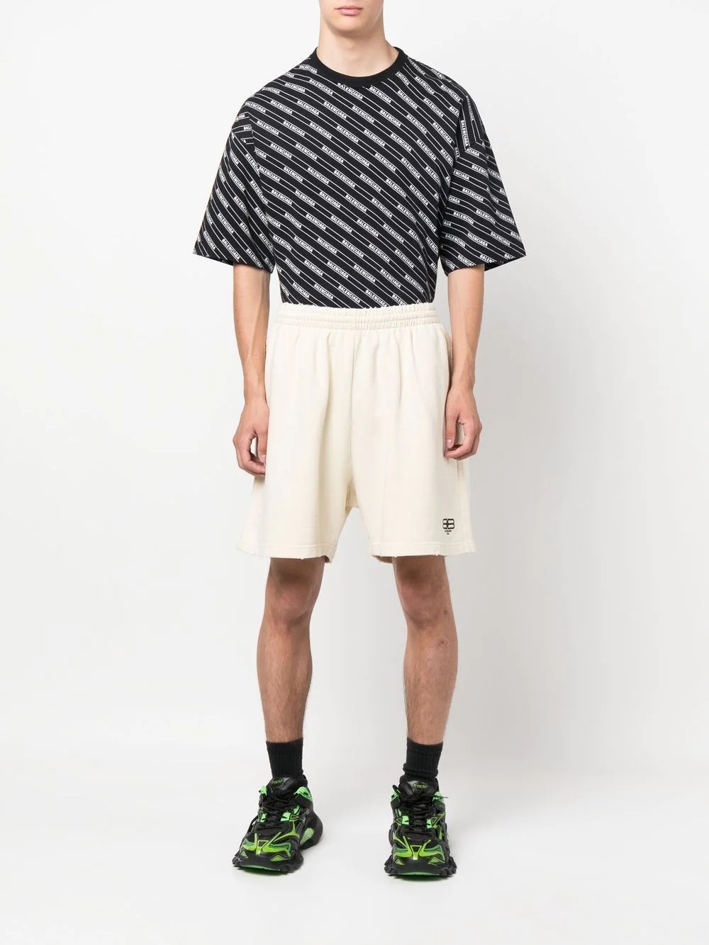 BB Paris Icon fleece shorts - 2