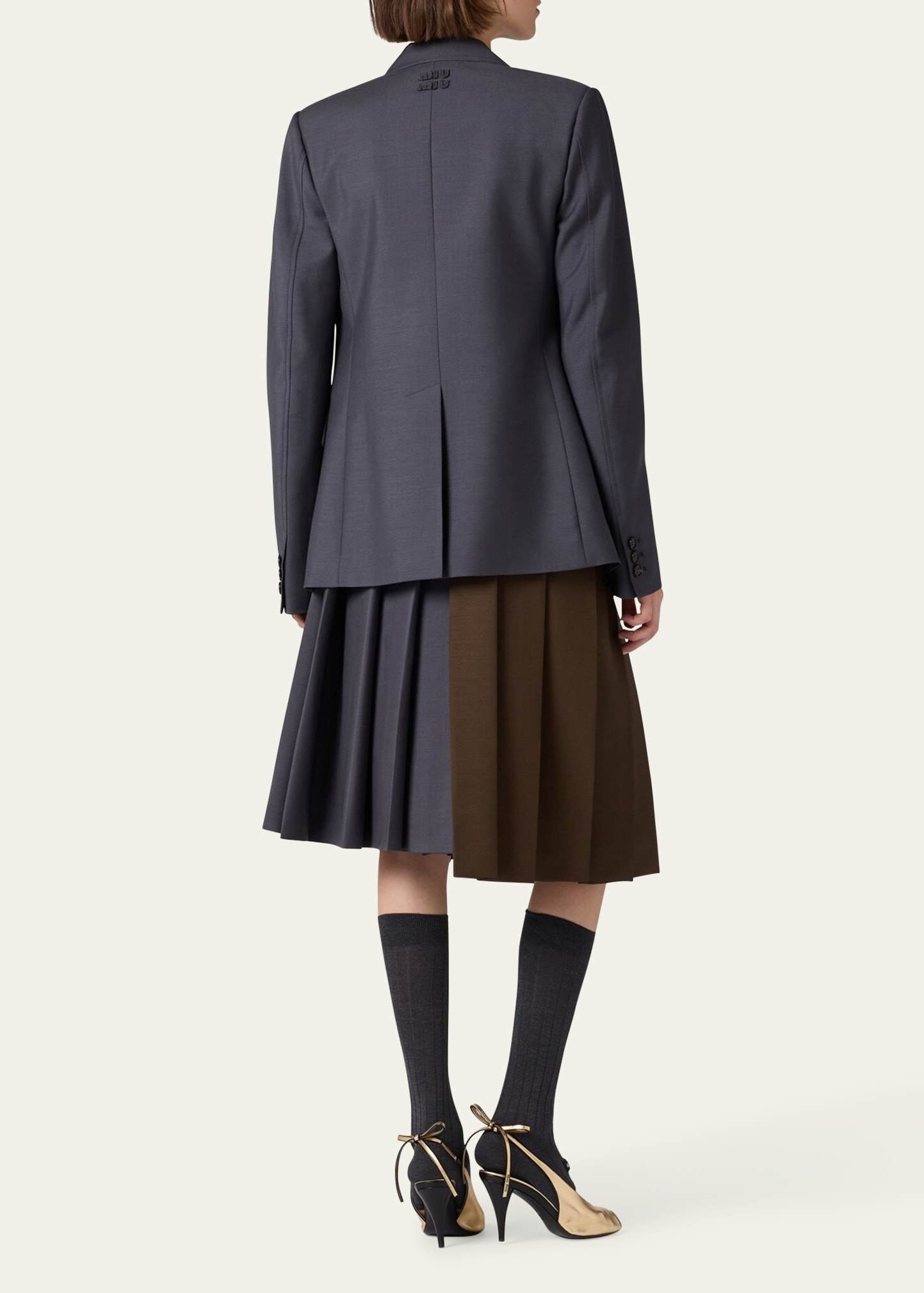 Long Sleeve Blazer Jacket - 3