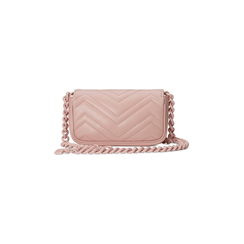 Gucci GG Marmont Belt Bag 'Perfect Pink' 3