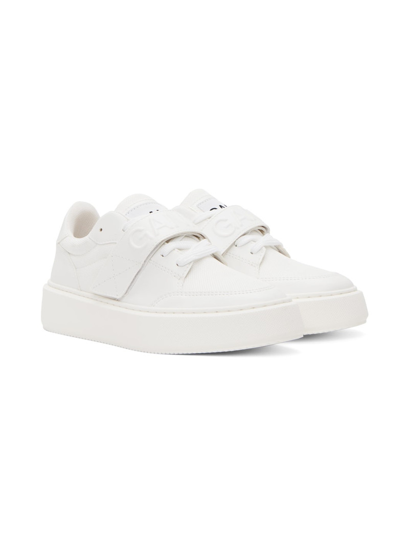 White Sporty Sneakers 4