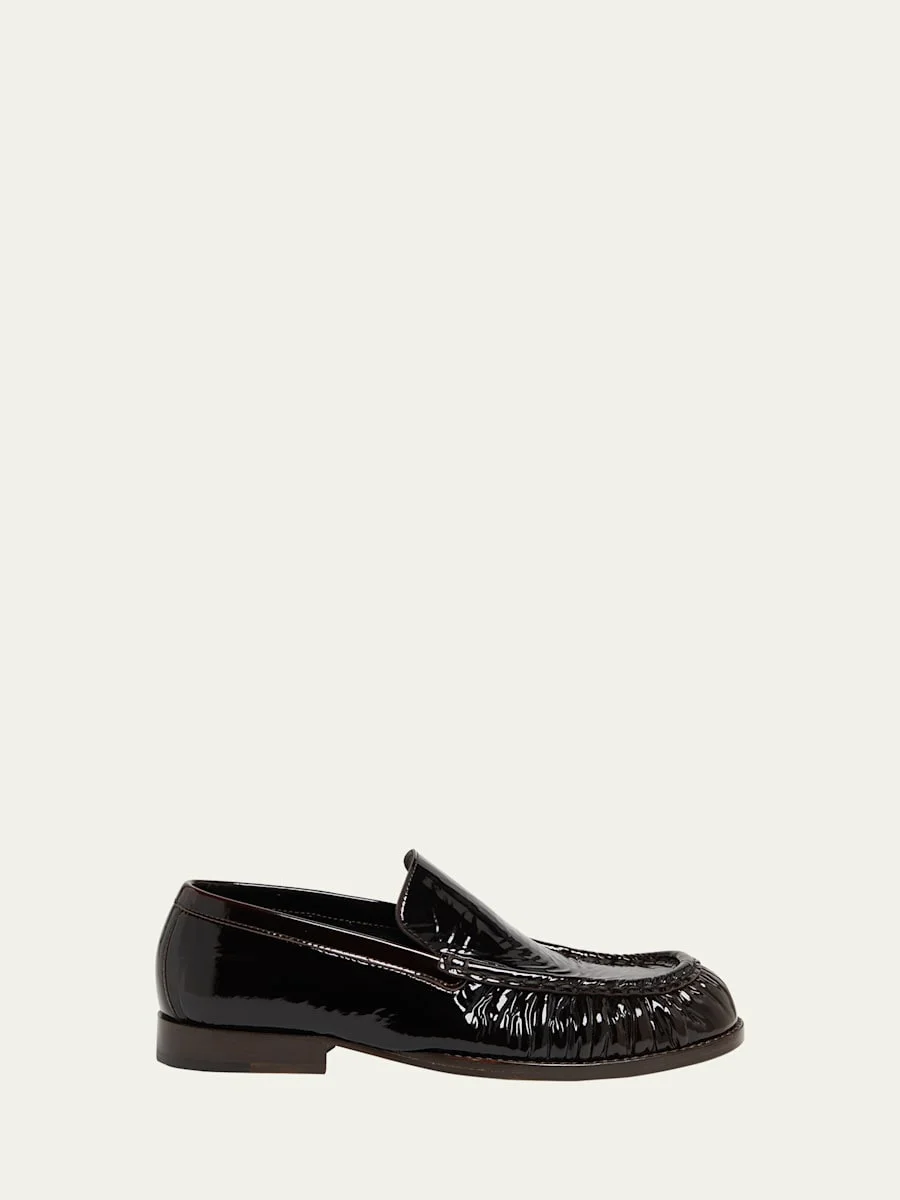 Patent Leather Loafers - 1