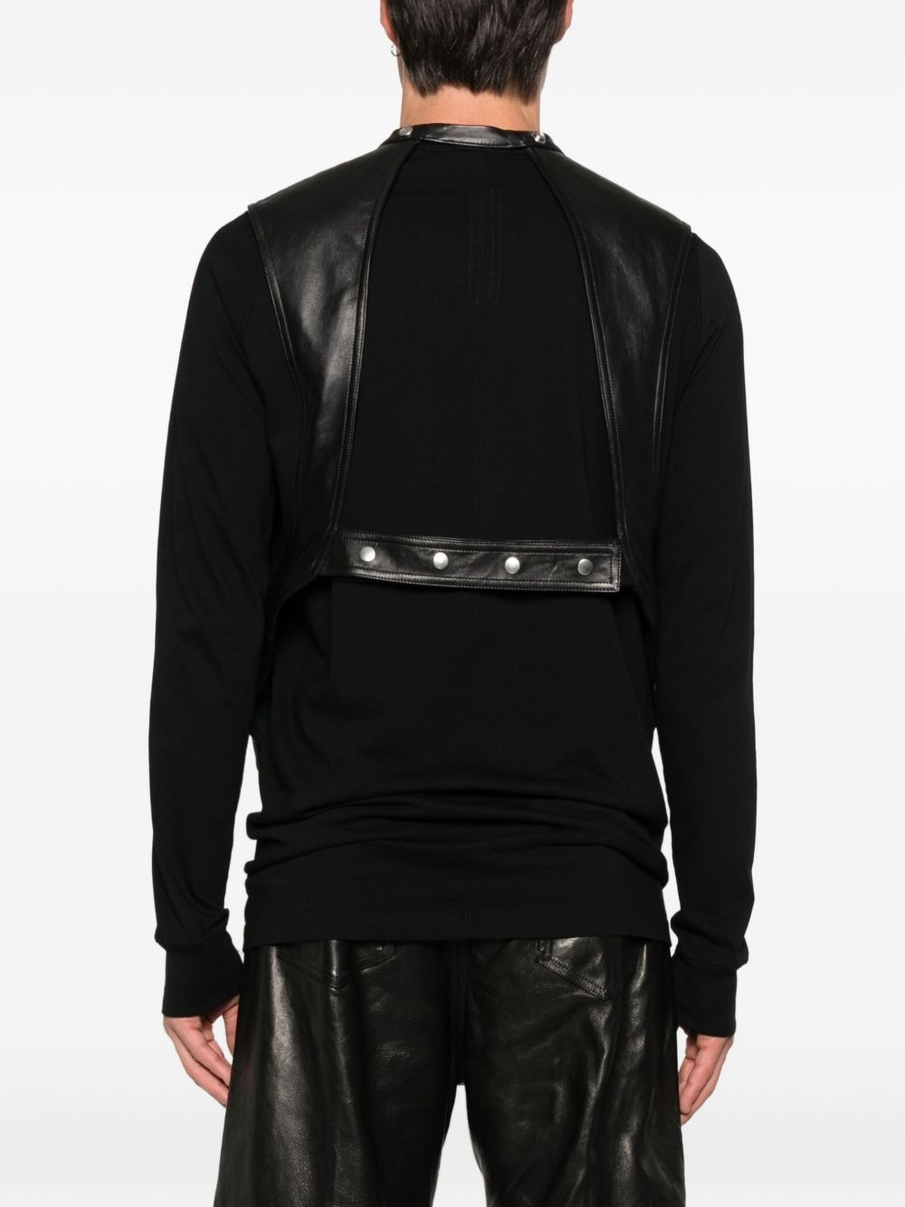 leather vest - 4