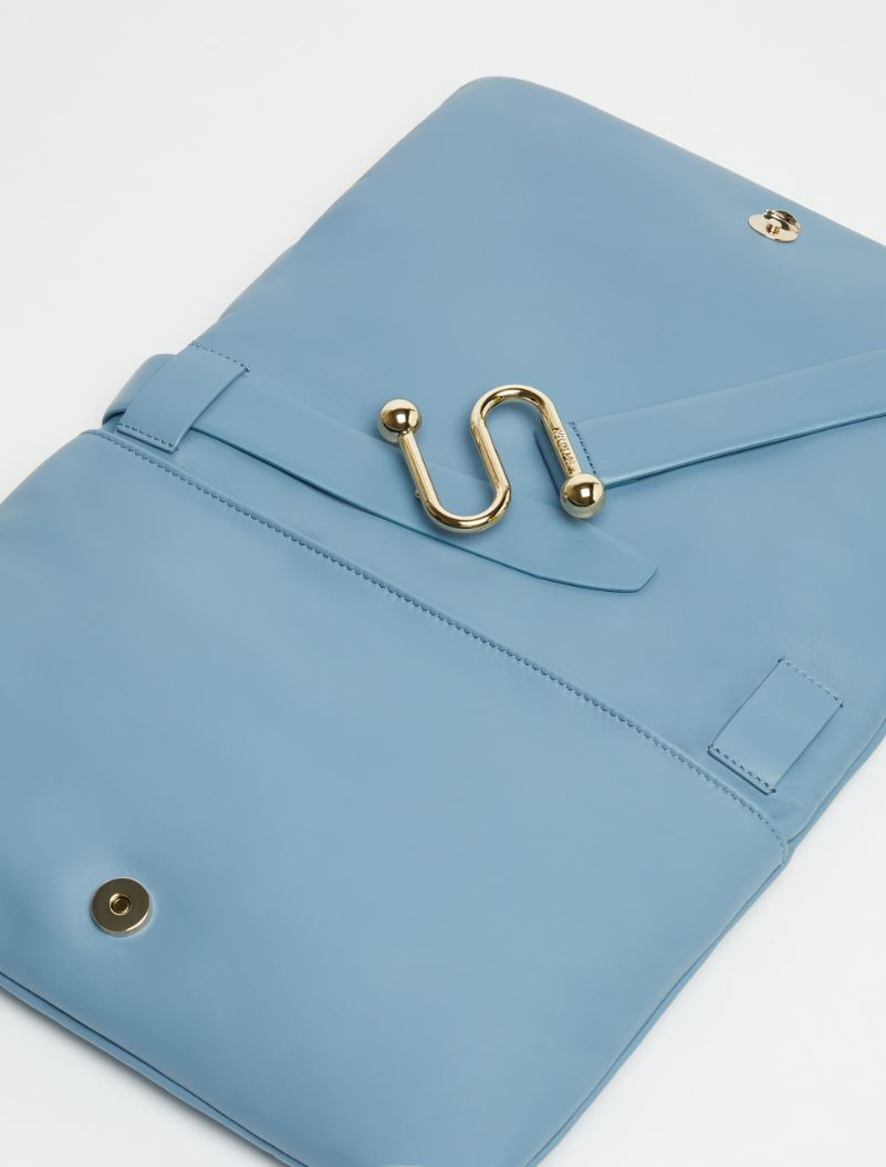 Padded nappa-leather Soffy bag  - RUNWAY - 5