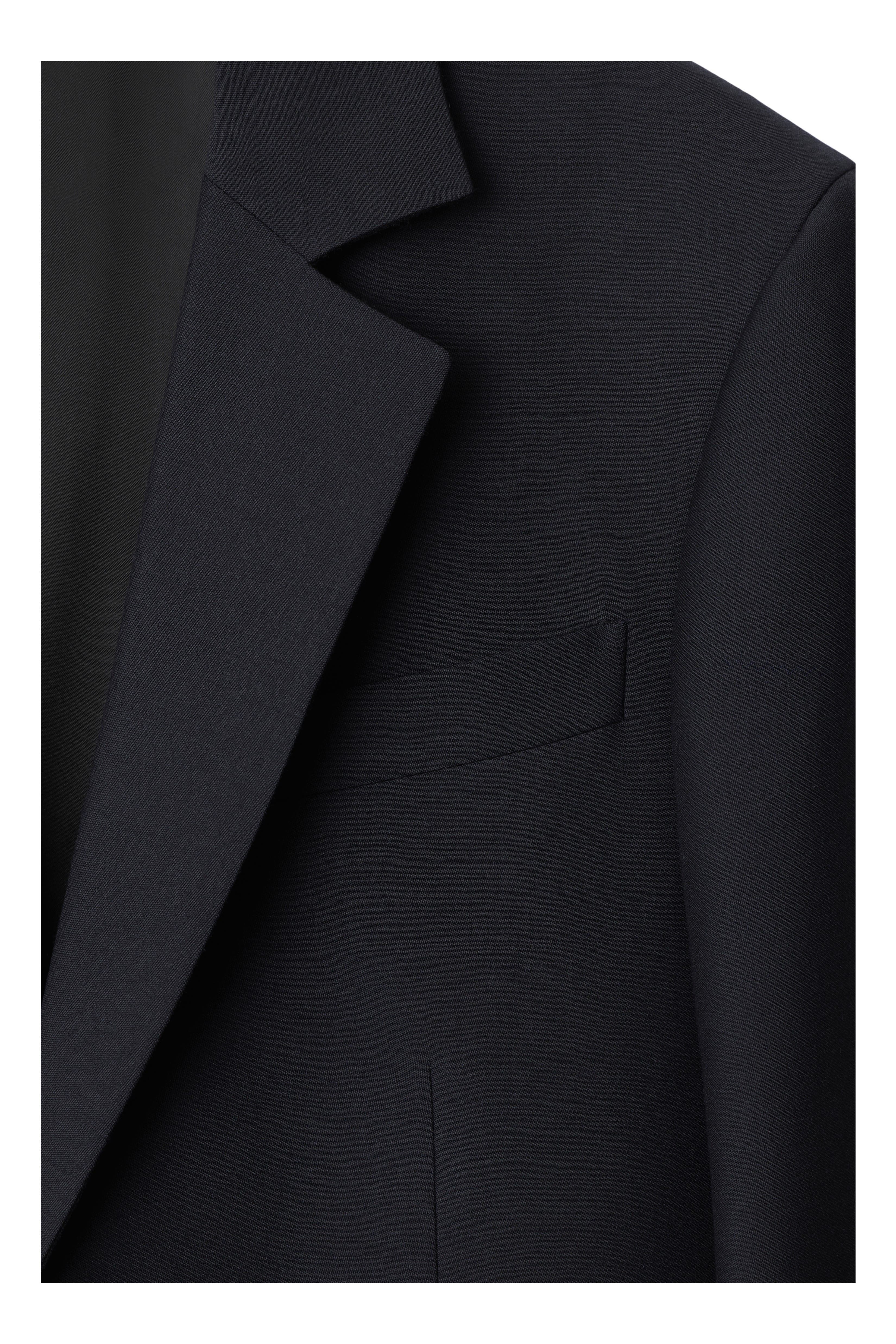 burberry Wool Tailored Jacket in Navy at Nordstrom - 5