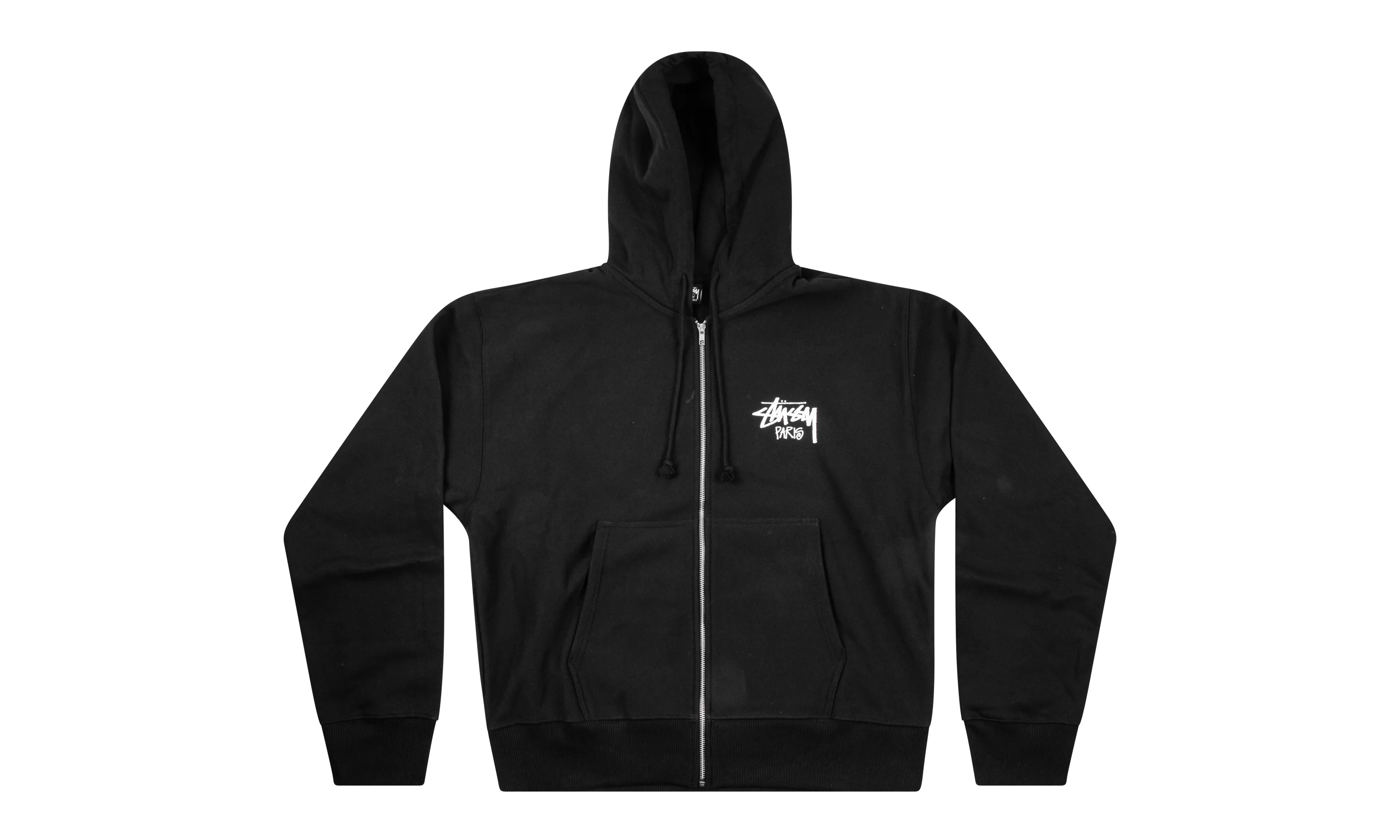 Paris Zip Up Hoodie "Black" STUS293 - 1