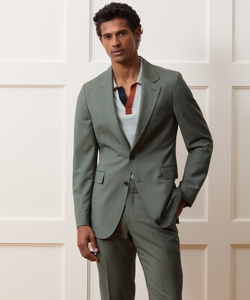 TODD SNYDER Italian Wool Mohair Sutton Jacket outlook