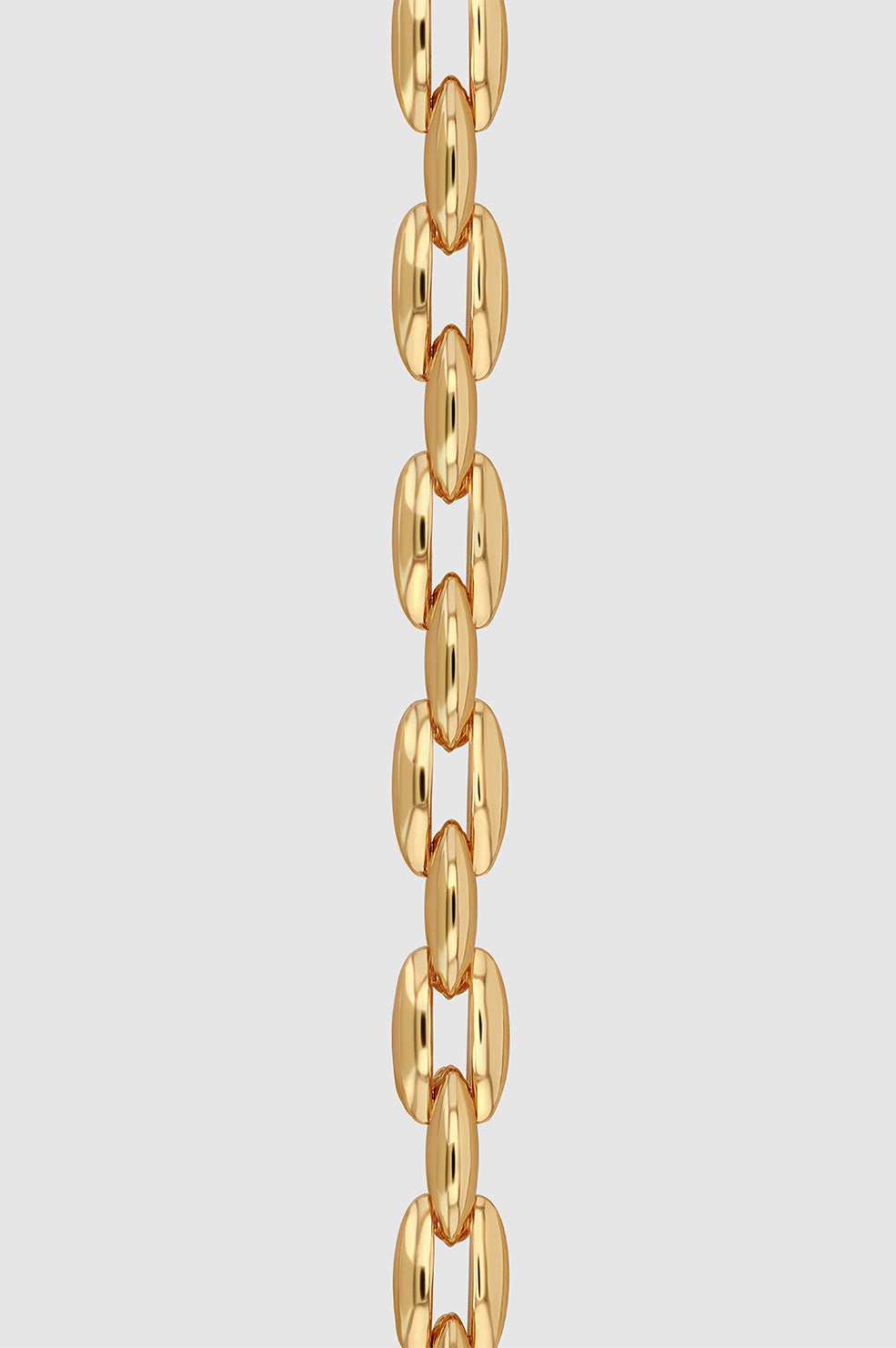 Oval Link Bracelet - Gold - 3