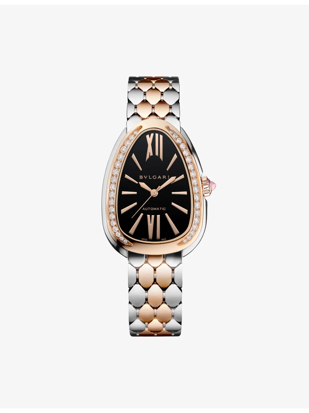 Serpenti Seduttori 18ct Gold, Stainless-Steel Diamond Automatic Watch - 1
