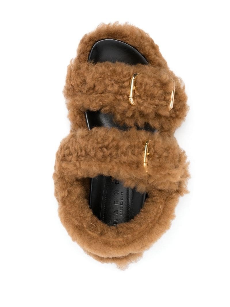 Fussbett shearling sandals - 4