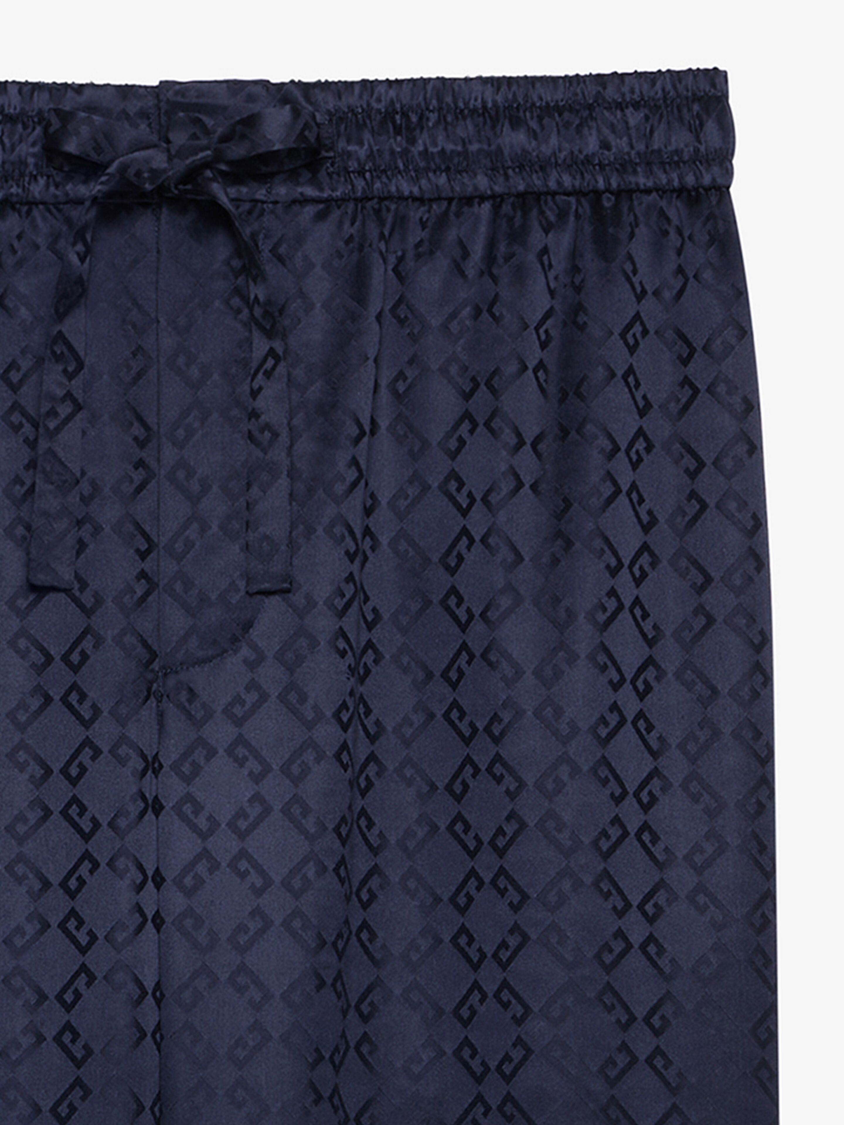 PYJAMAS PANTS IN MONOGRAM 72 JACQUARD - 2