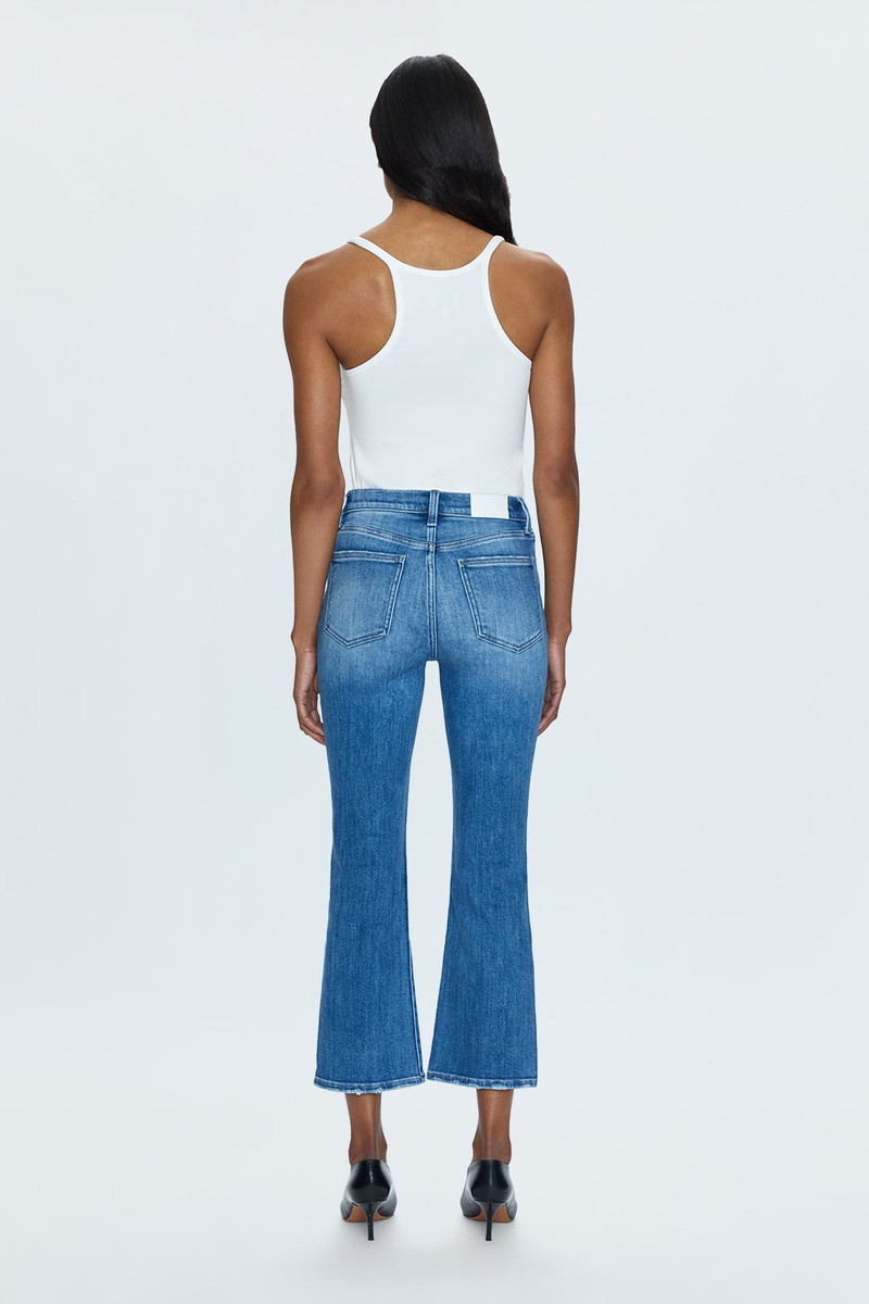 LENNON HIGH RISE CROP BOOT JEAN - FLING VINTAGE 6