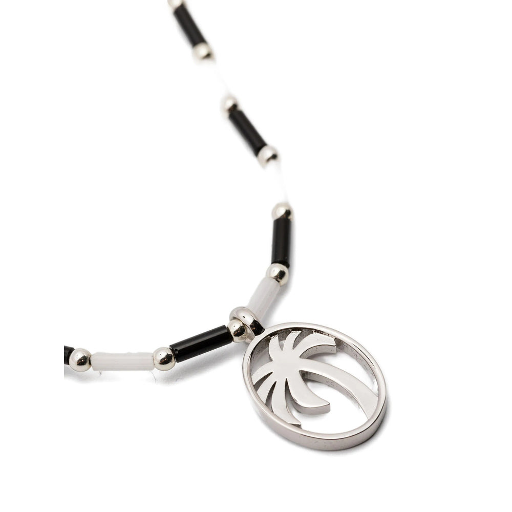 Palm Angels Black Necklaces Men - 3