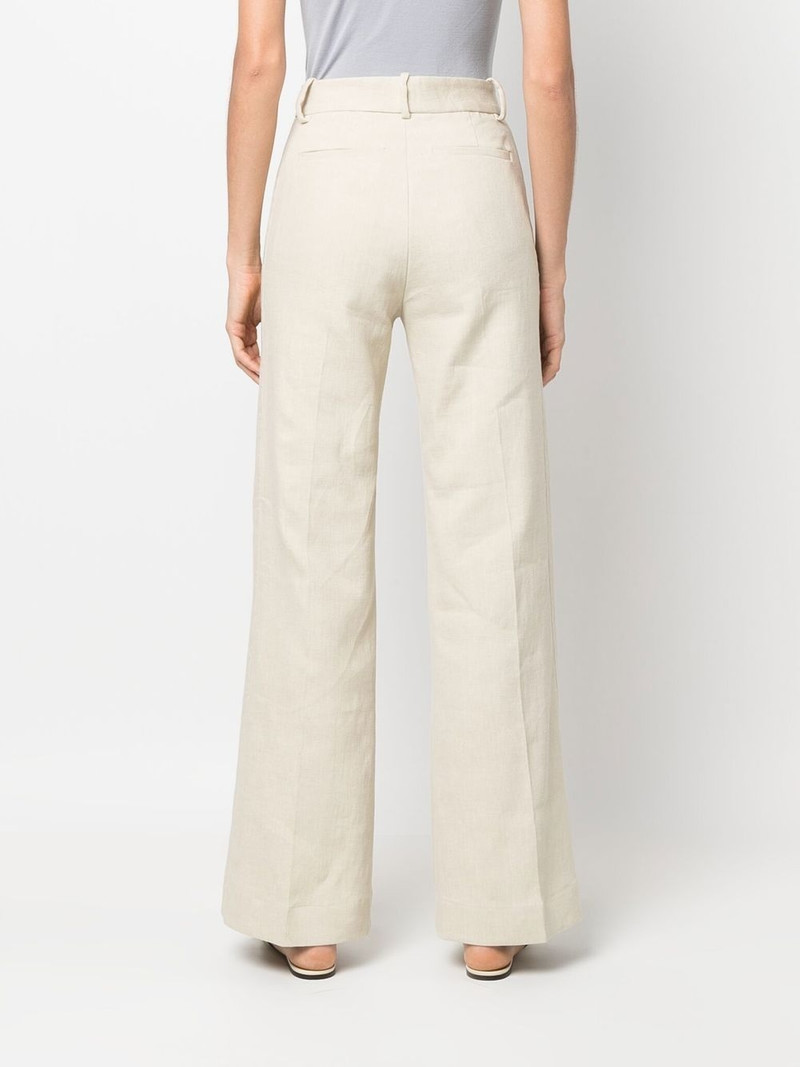 straight-leg cut trousers 4