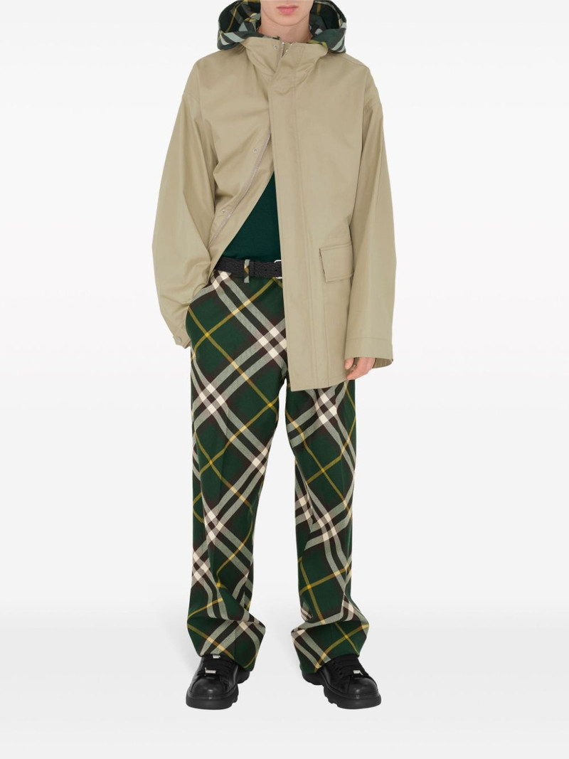 Burberry EKD-embroidered cotton jacket outlook