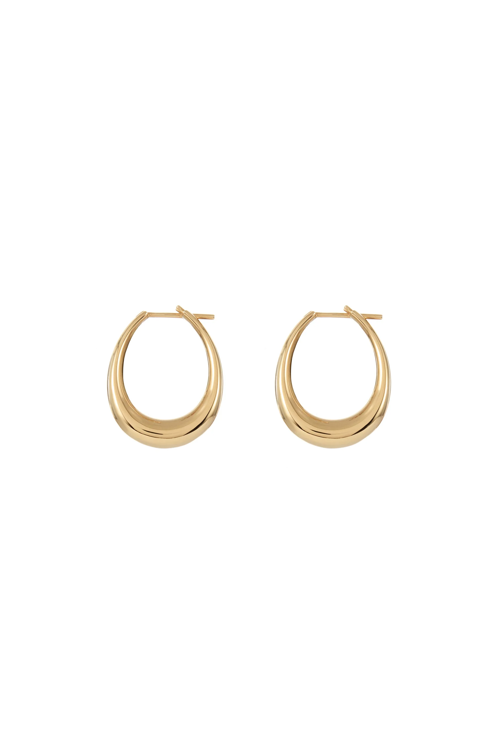 Small Drop Earrings in Yellow Gold 18K - 1
