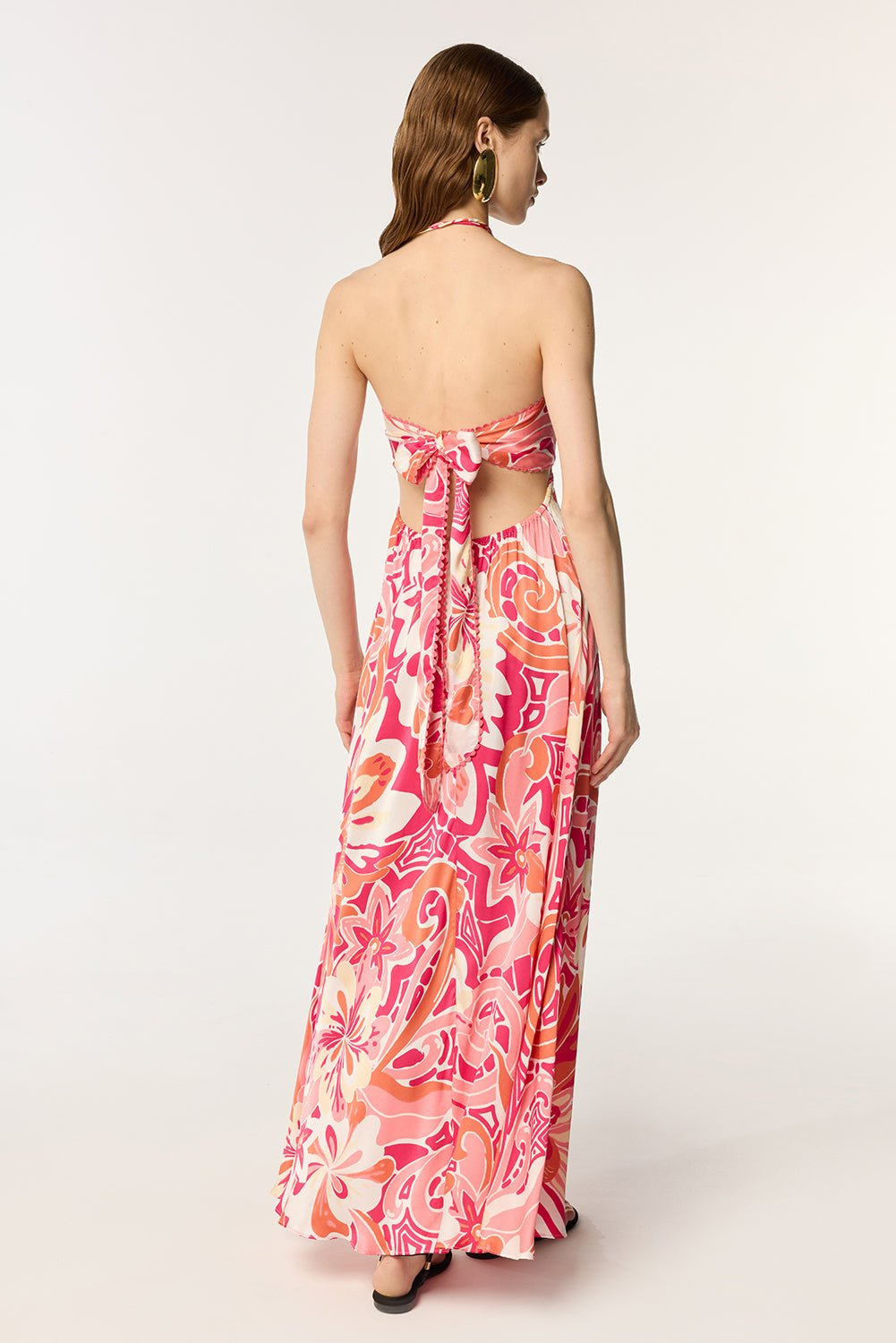 Long Dress Carla - Pink Fantasia - 3