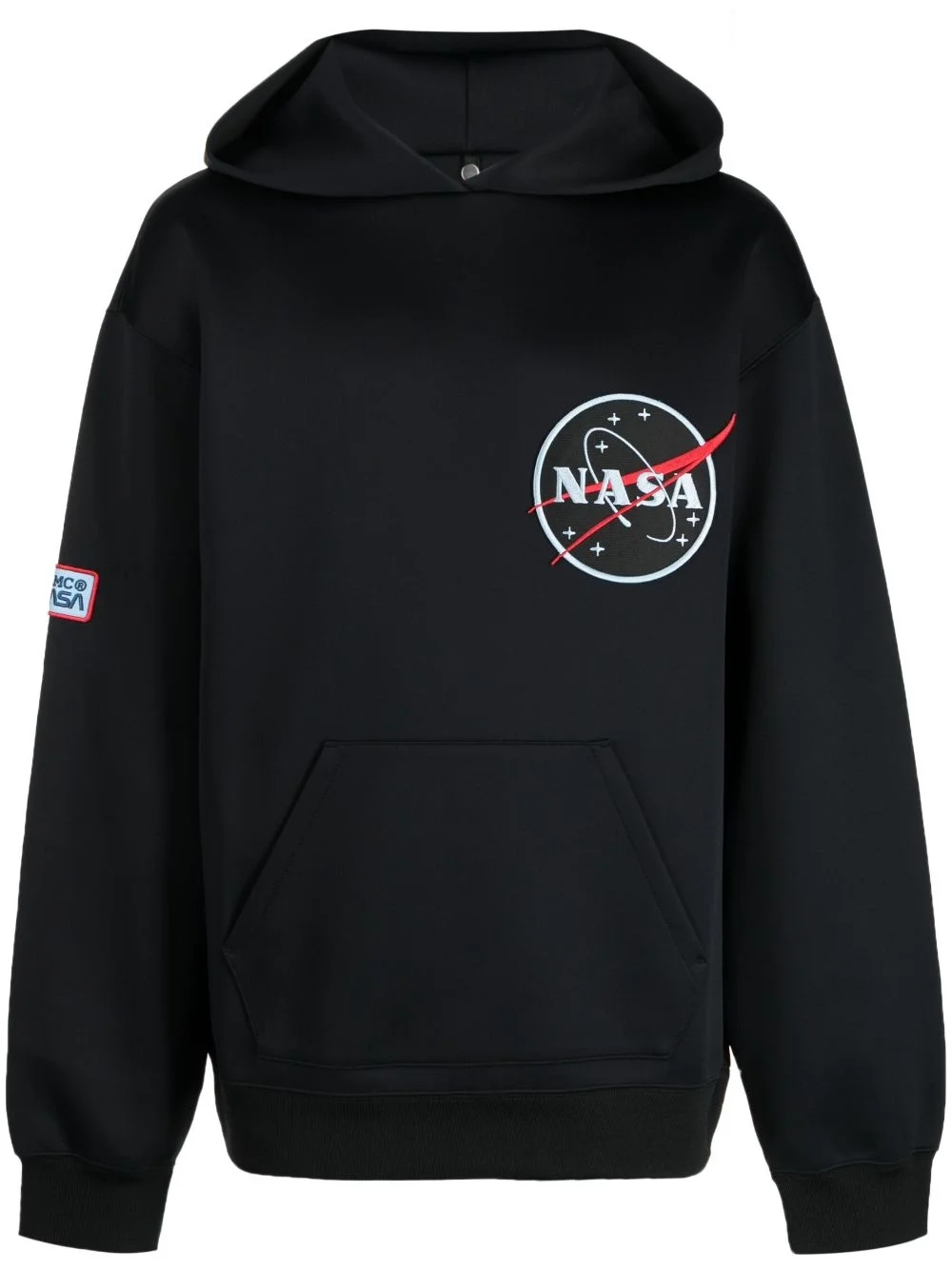 x Nasa patch long-sleeve hoodie - 1