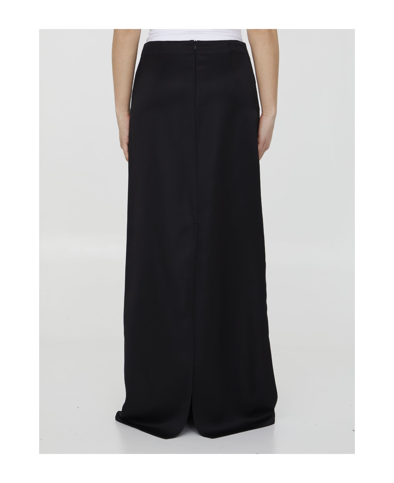 Viscose Blend Skirt - 4