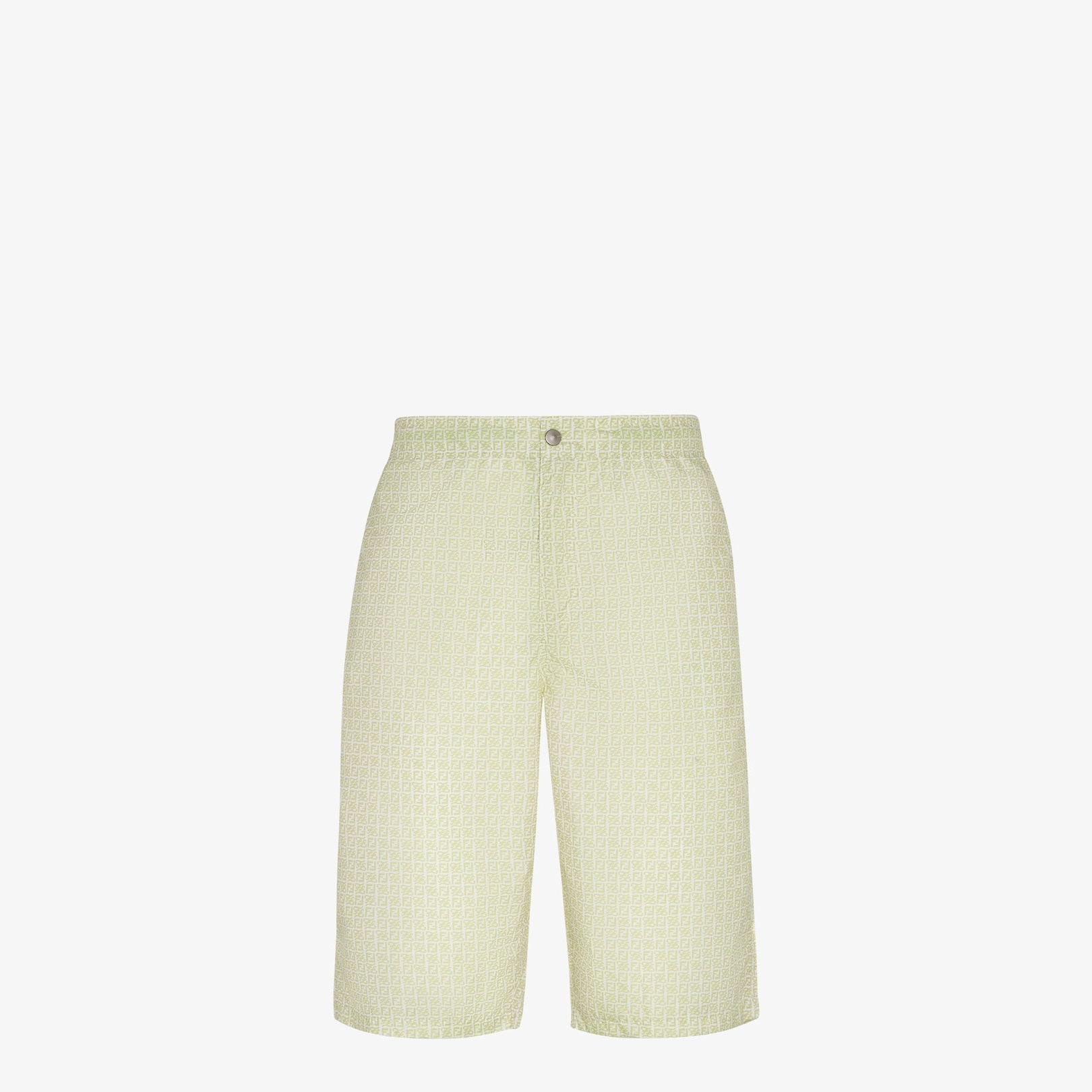 Green nylon Bermudas - 1