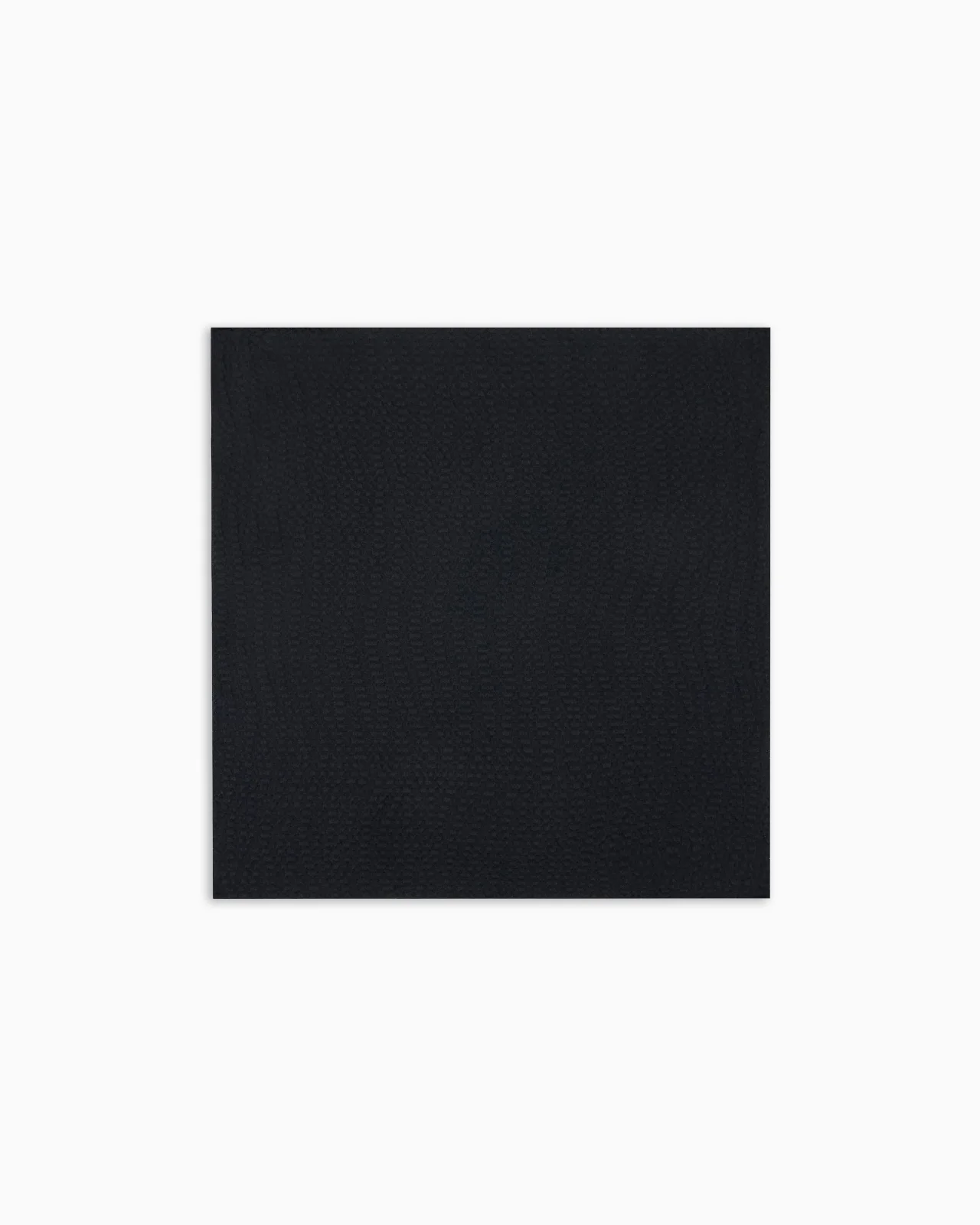 HAMMERED SILK SATIN POCKET SQUARE - 1