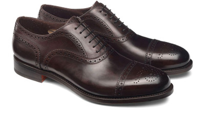 Santoni Leather Oxfords outlook