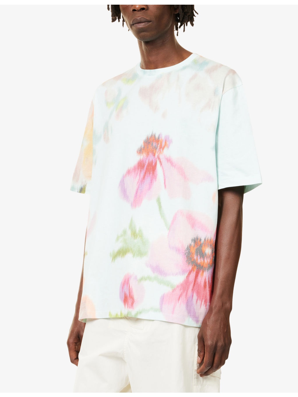 Printed Relaxed-Fit Cotton-Jersey T-Shirt - 3