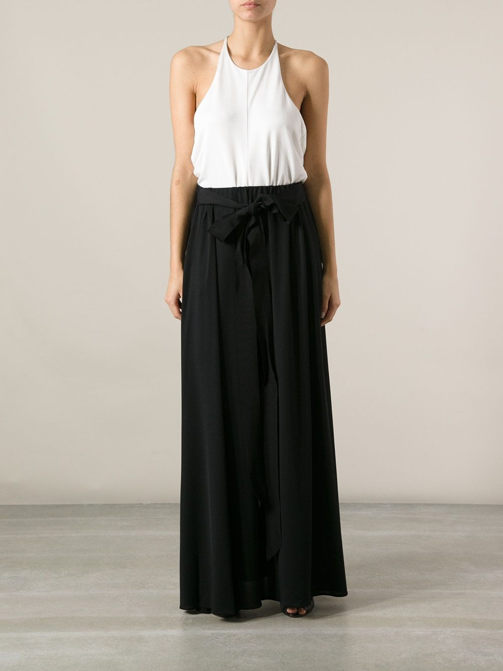 pleated maxi skirt - 2