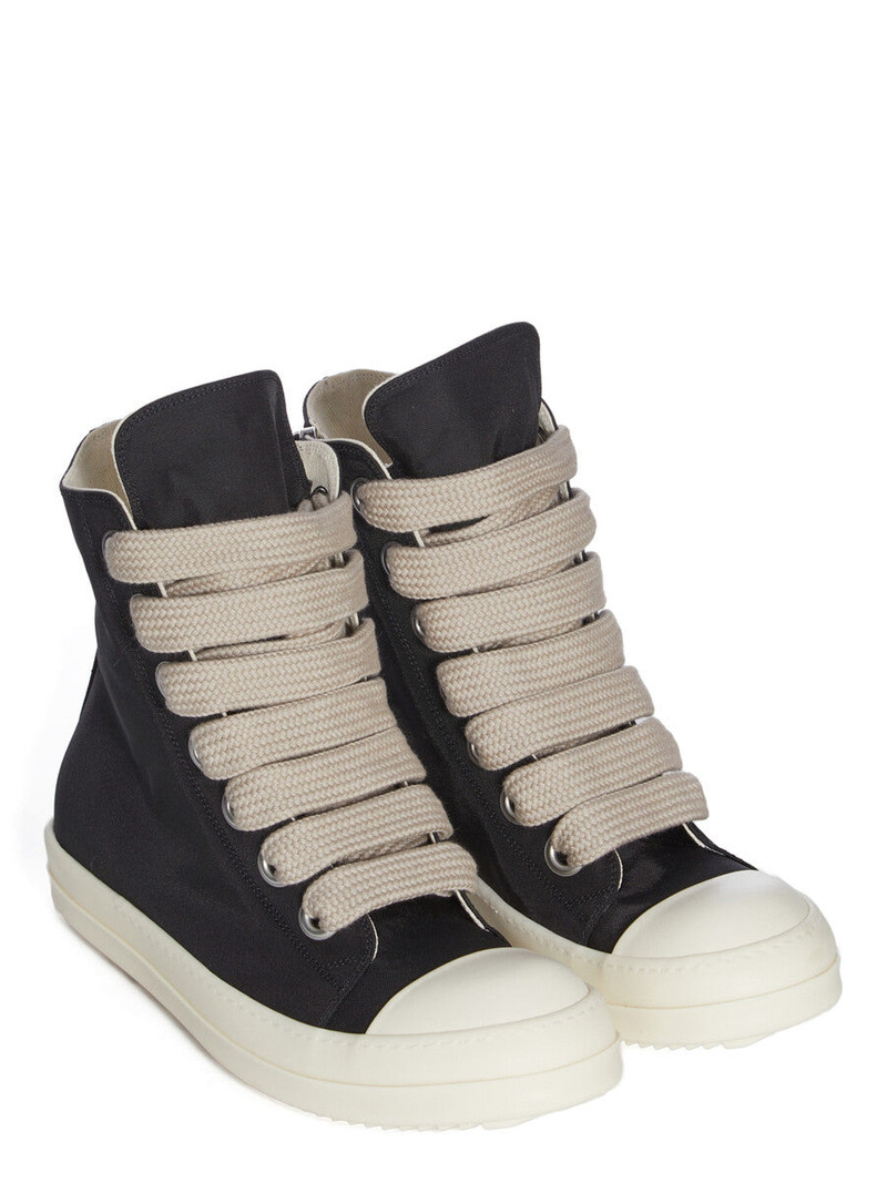 Jumbolace Nylon-Canvas High-Top Sneakers Black 6