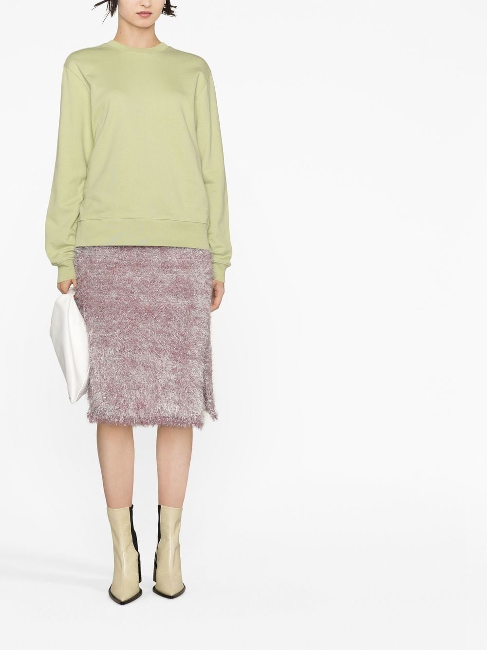 twist-detail sweatshirt - 2
