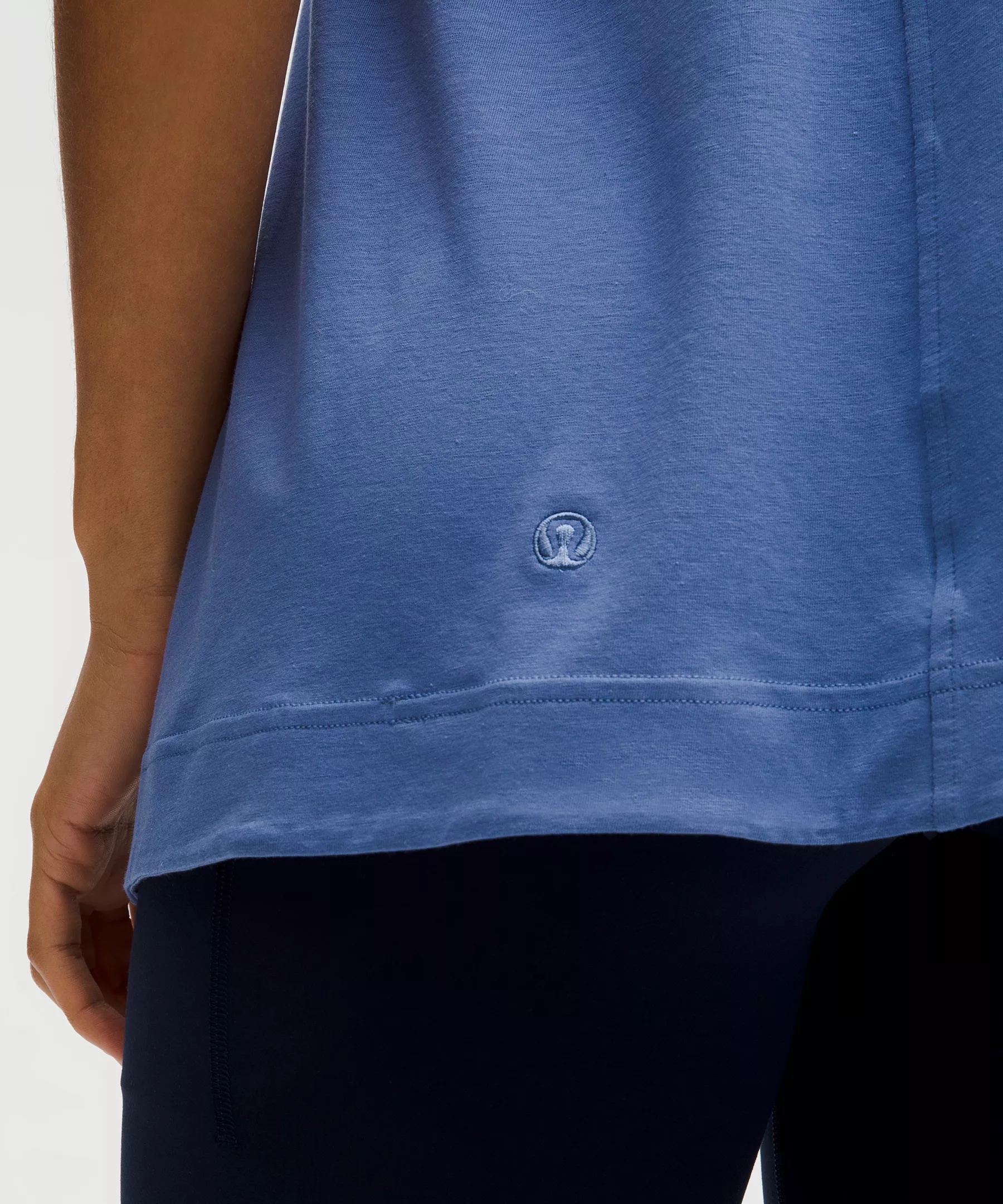 Long Cotton Crewneck Tank Top - 5