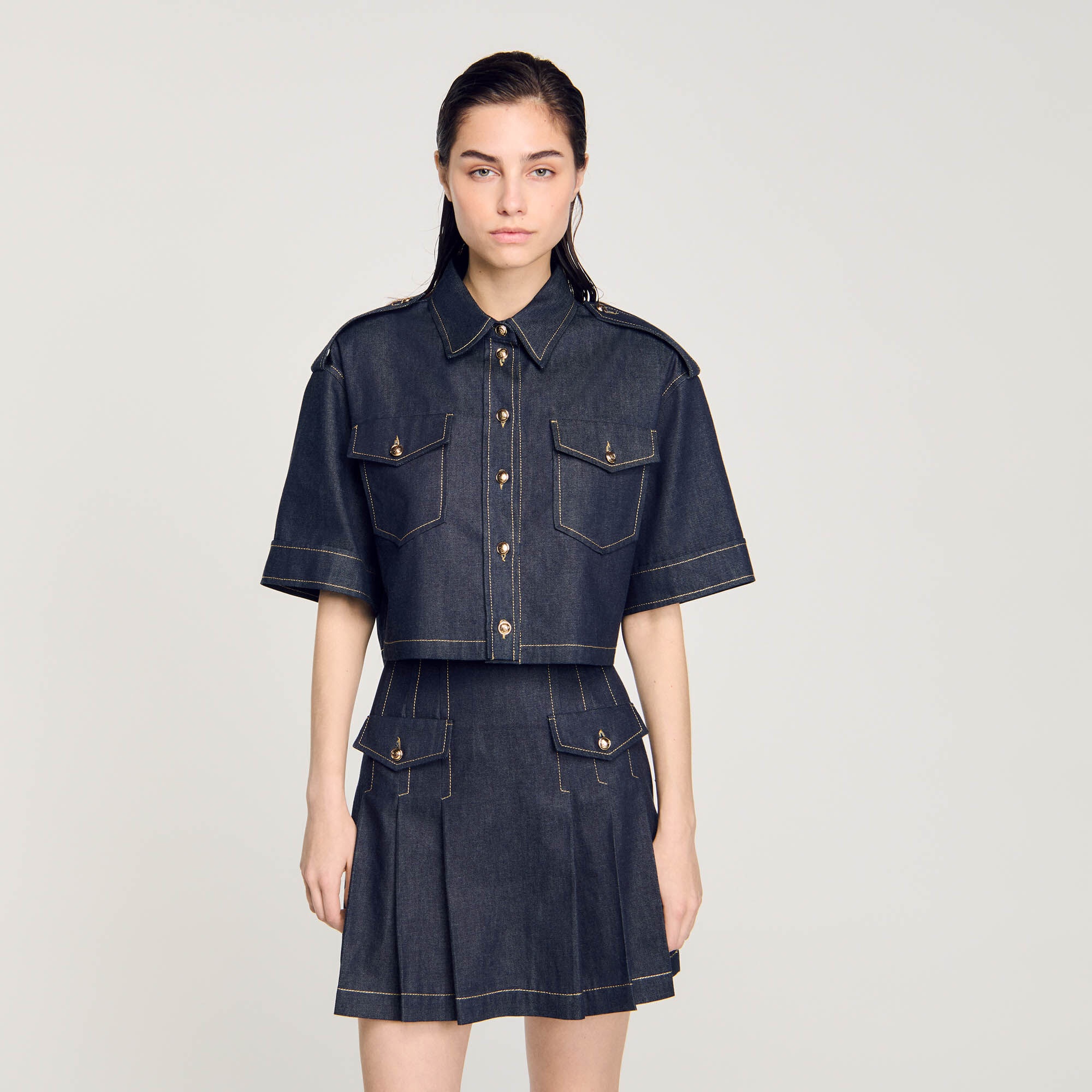 DENIM SHIRT - 5