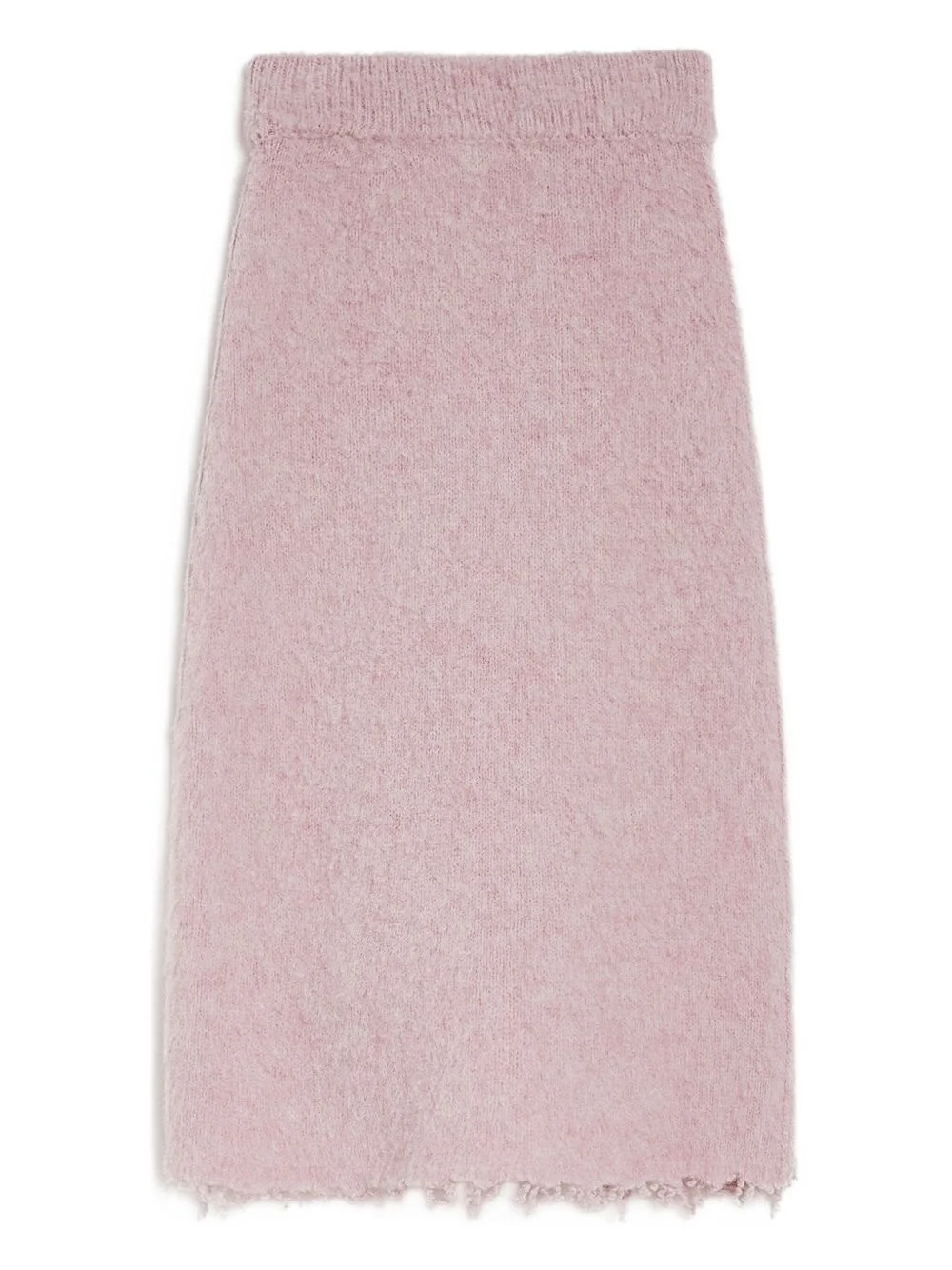 wool knitted midi skirt - 1