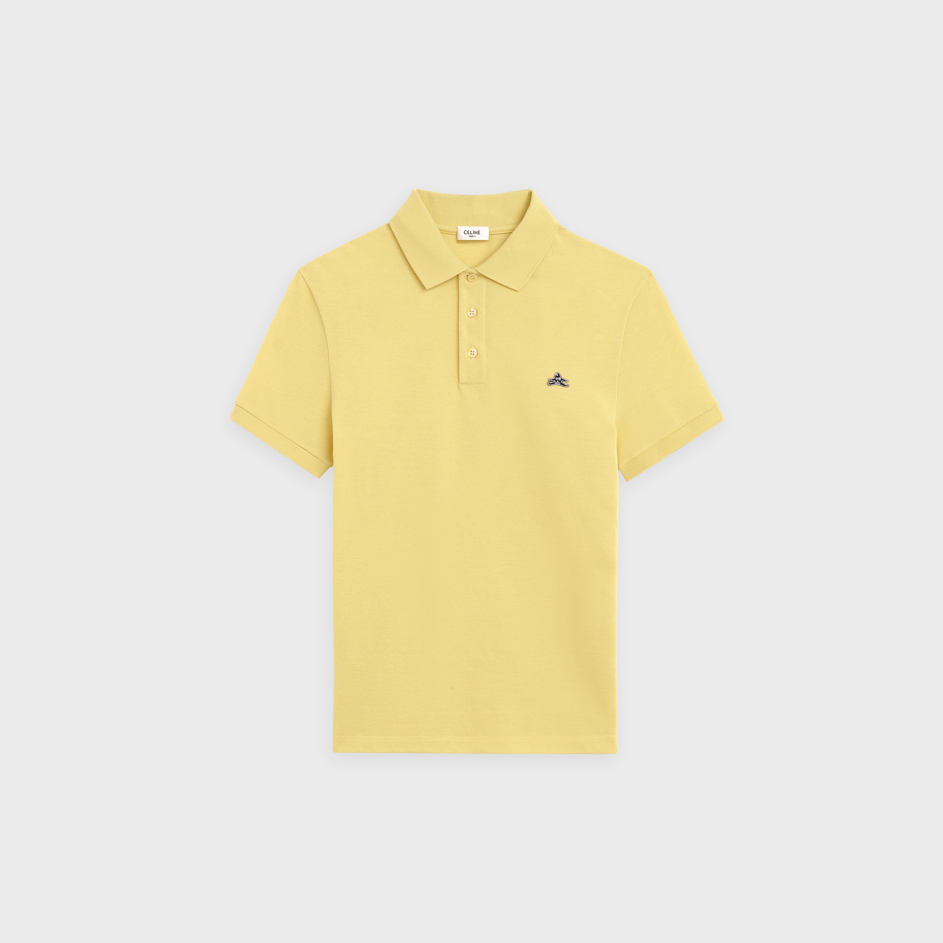 EMBROIDERED POLO PIQUÉ IN COTTON WITH ANDRÉ BUTZER COLLABORATION - 1