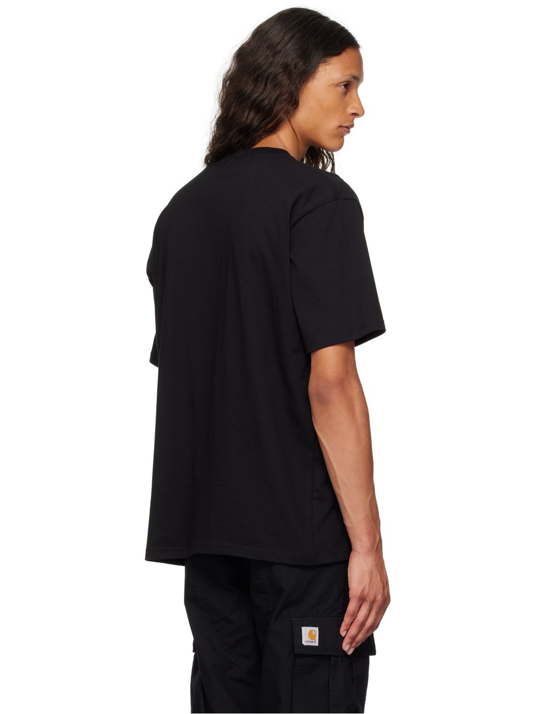 Black Press Script T-Shirt - 3