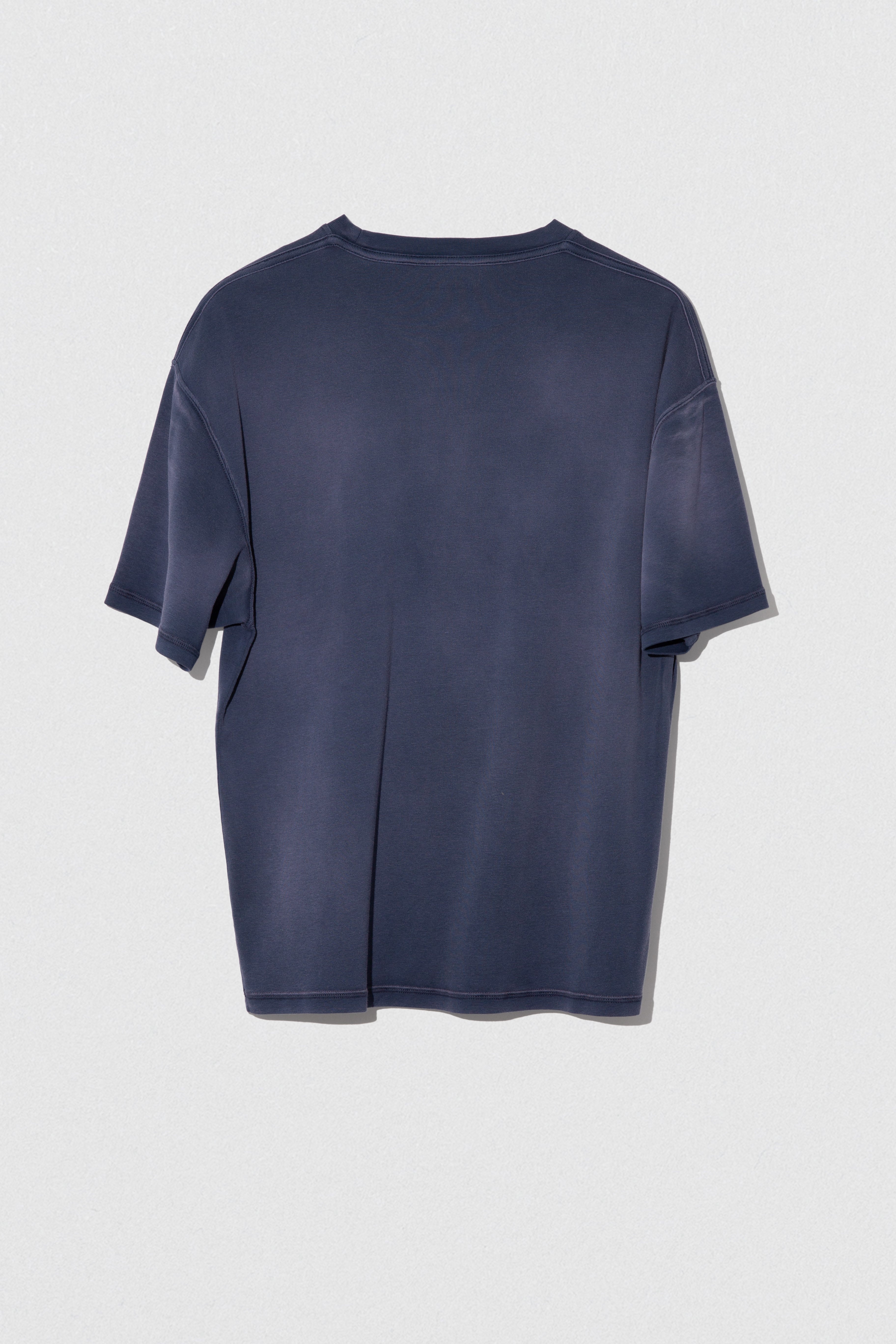 GARY T-SHIRT STORM BLUE COTTON JERSEY - 1