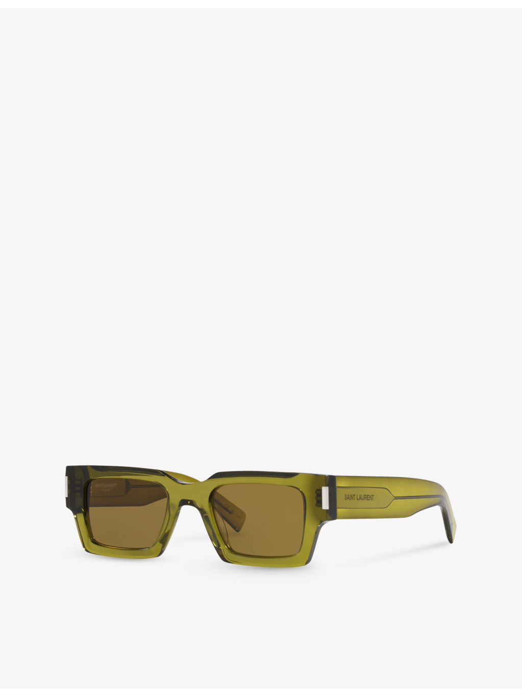 YS000459 rectangle-frame acetate sunglasses - 3