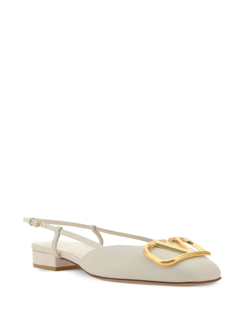 Valentino VLogo ballerina shoes outlook