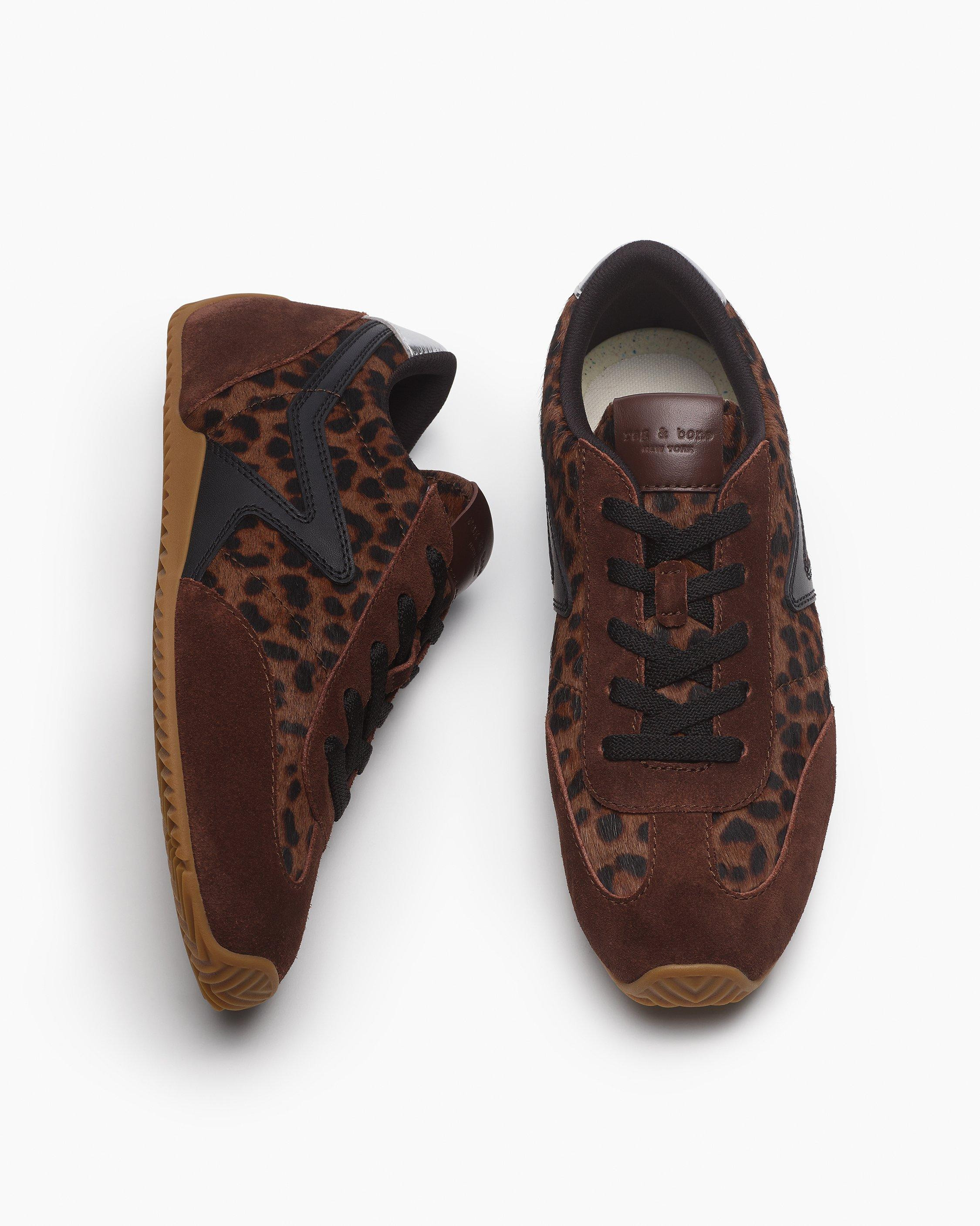 Ultra Slim Retro Runner Sneakers
Leopard Calf Hair - 5