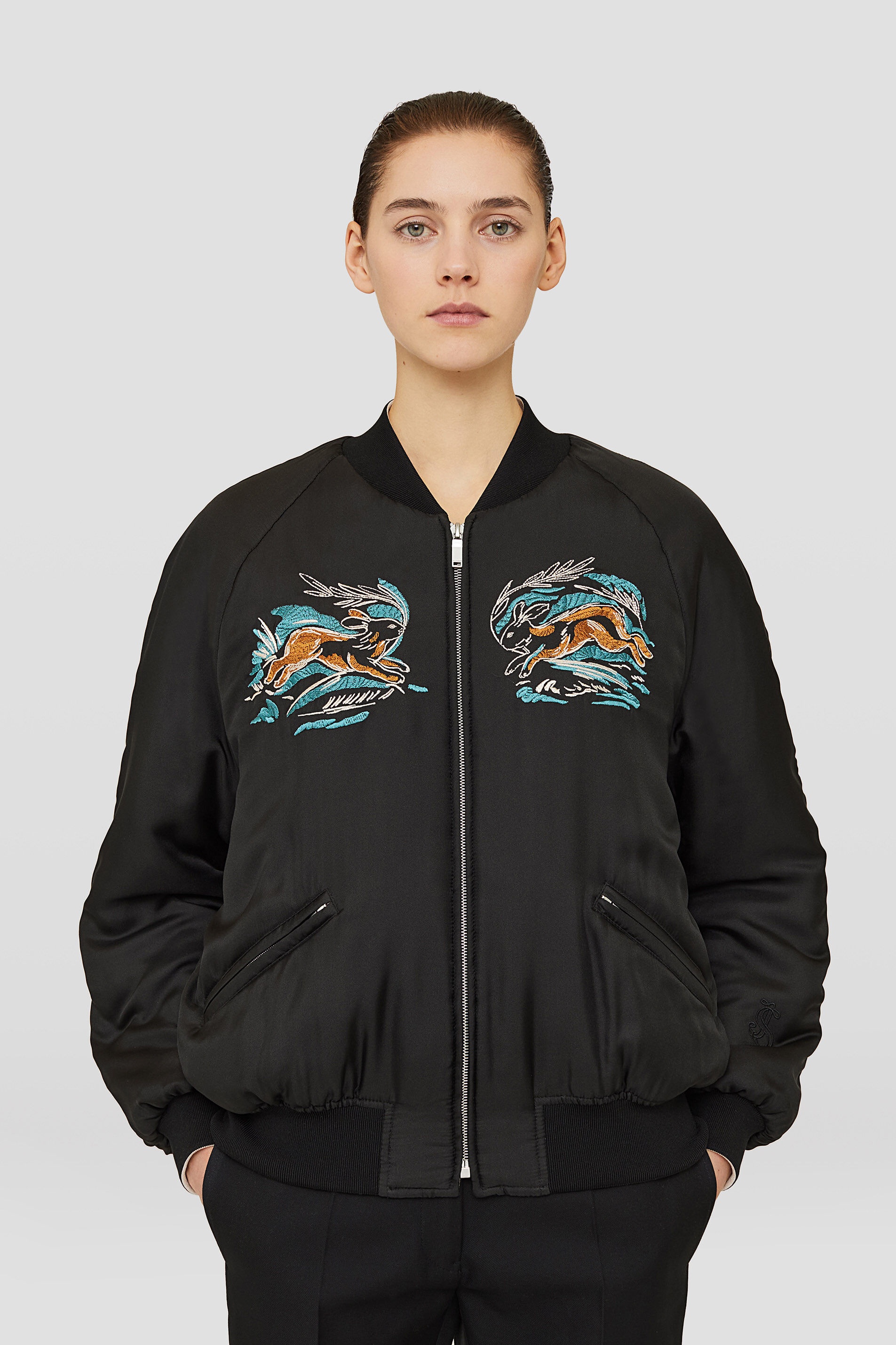 Rabbit Bomber Jacket - 5