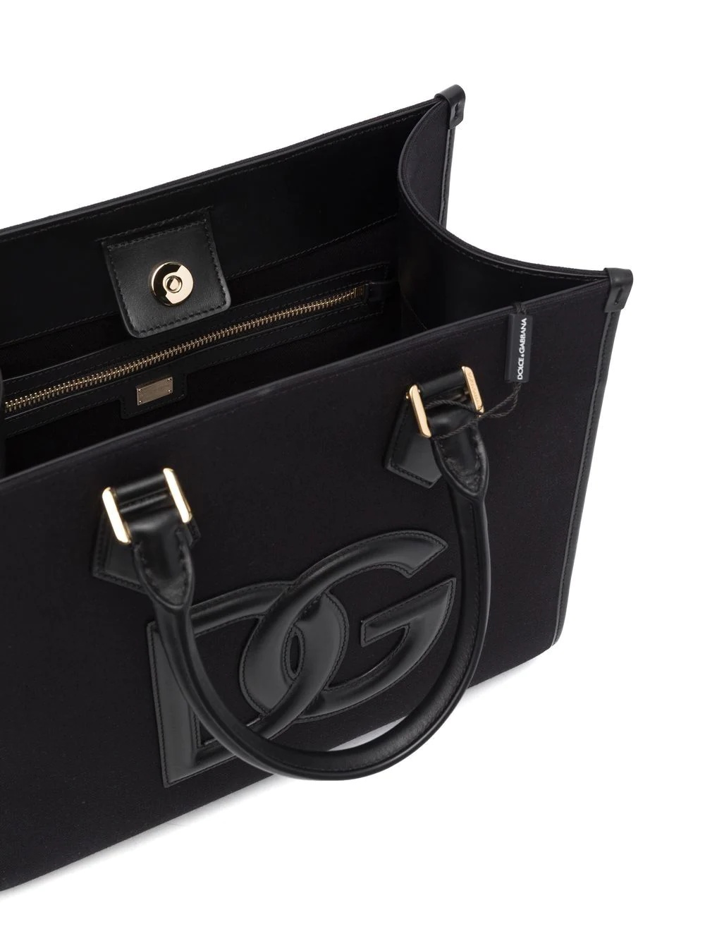 logo-patch tote bag - 5